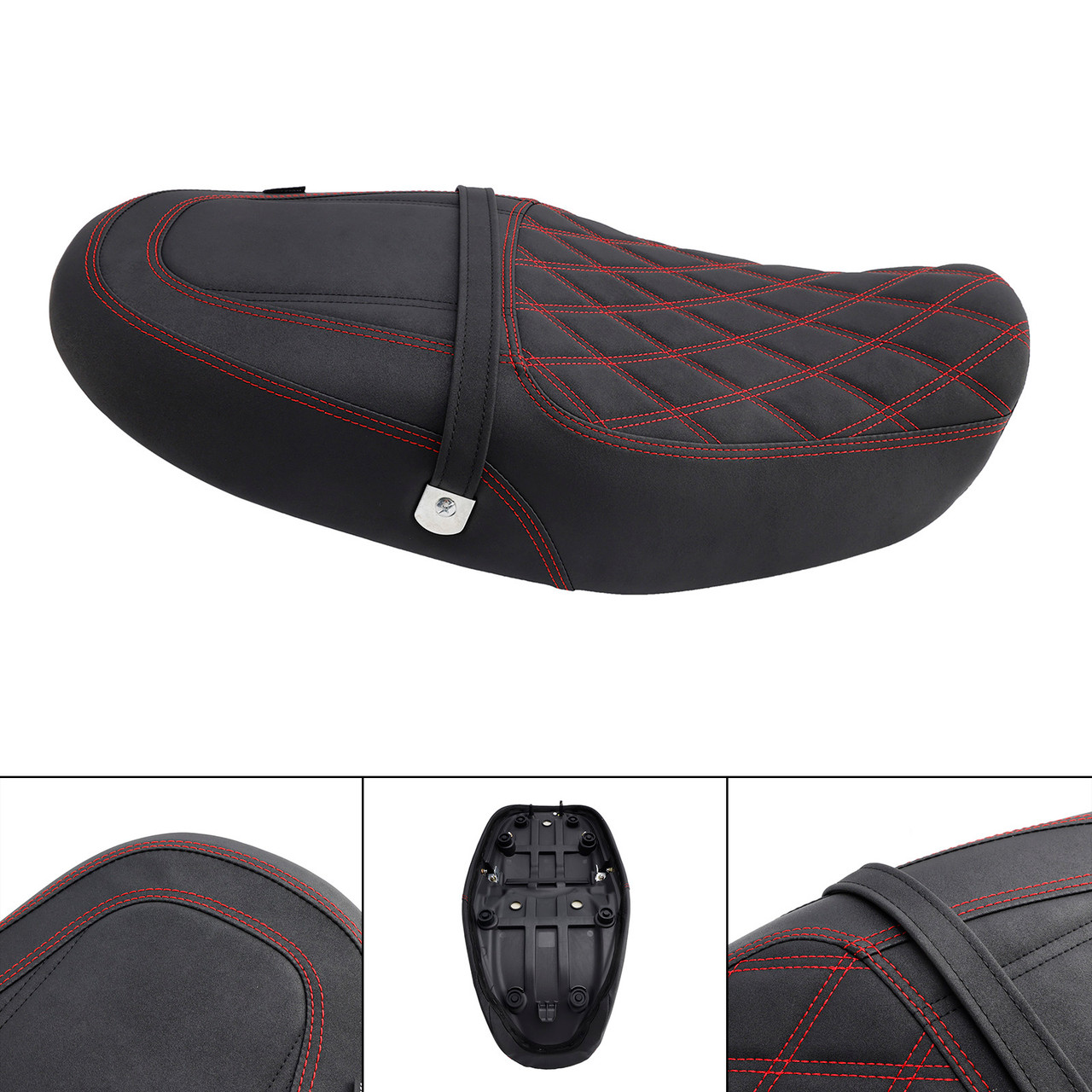 2018-2024 KAWASAKI Z900RS Rider Passenger Seat Front Rear Cushion BRed Generic