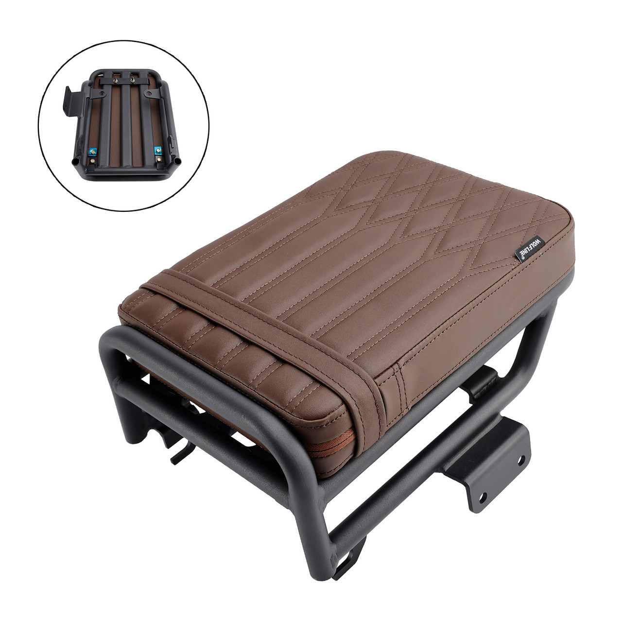 2020-2023 HONDA CT125 huntercub 125 Rear Seat Passenger Cushion Flat Brown Generic