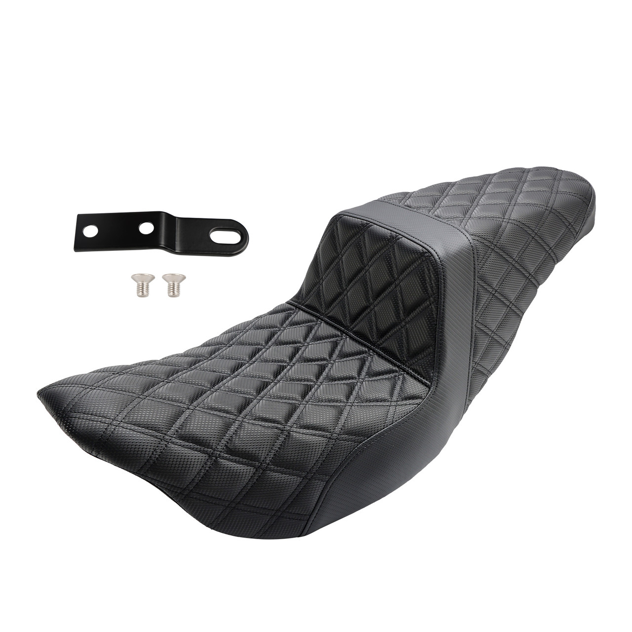 2008-2023 FL Touring Rider Passenger Seat Front Rear Cushion Black Generic