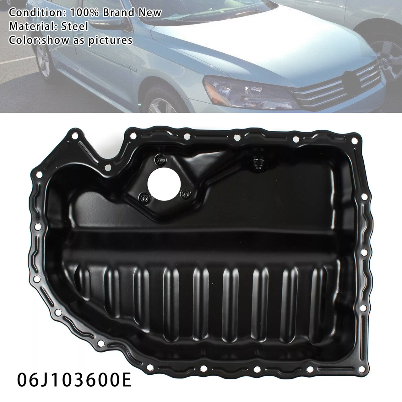 VW Beetle Golf Jetta Passat 2.5L Oil Pan Lower 06J103600E Generic