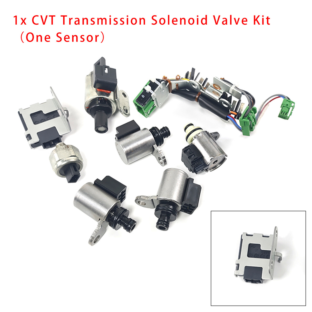 2008-2013 Nissan Rogue L4 2.5L CVT Transmission Solenoid Valve Kit JF011 One Senor Generic