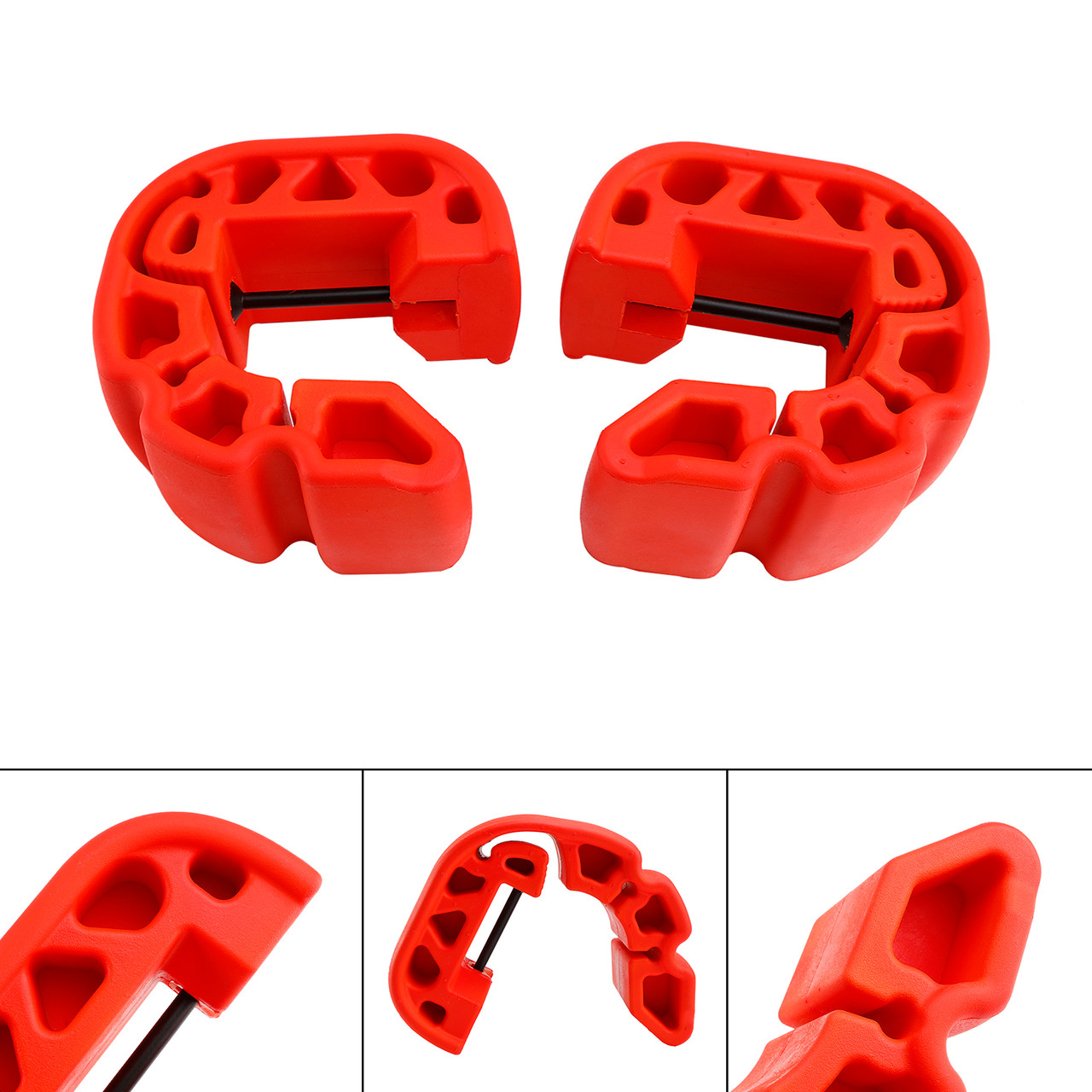 Snap-In Fenders Bumper Anti Crash Buffer 295100418 Red For Sea-Doo