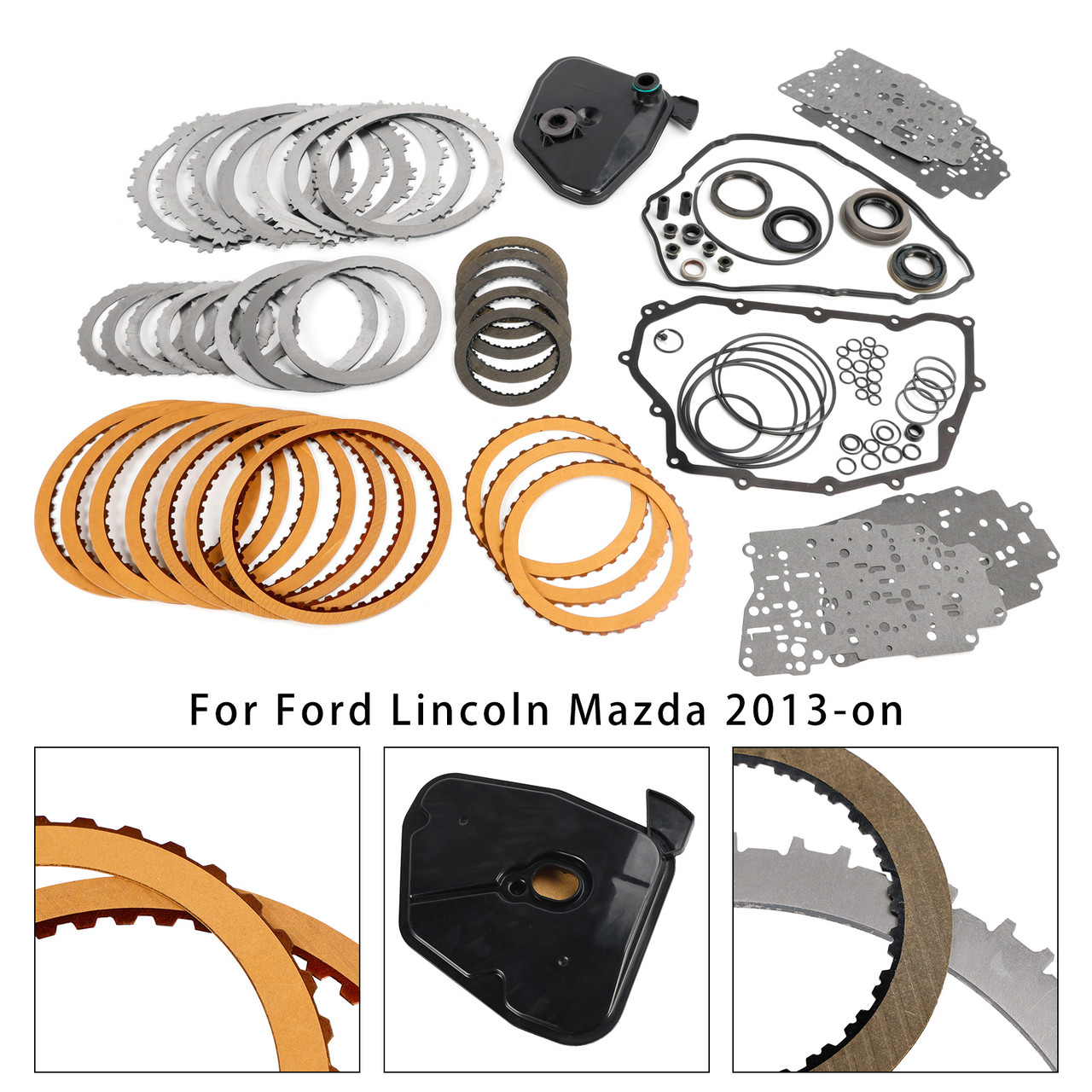 2013-on Ford Lincoln Mazda 6F35 Transmission Rebuild Kit 49374793