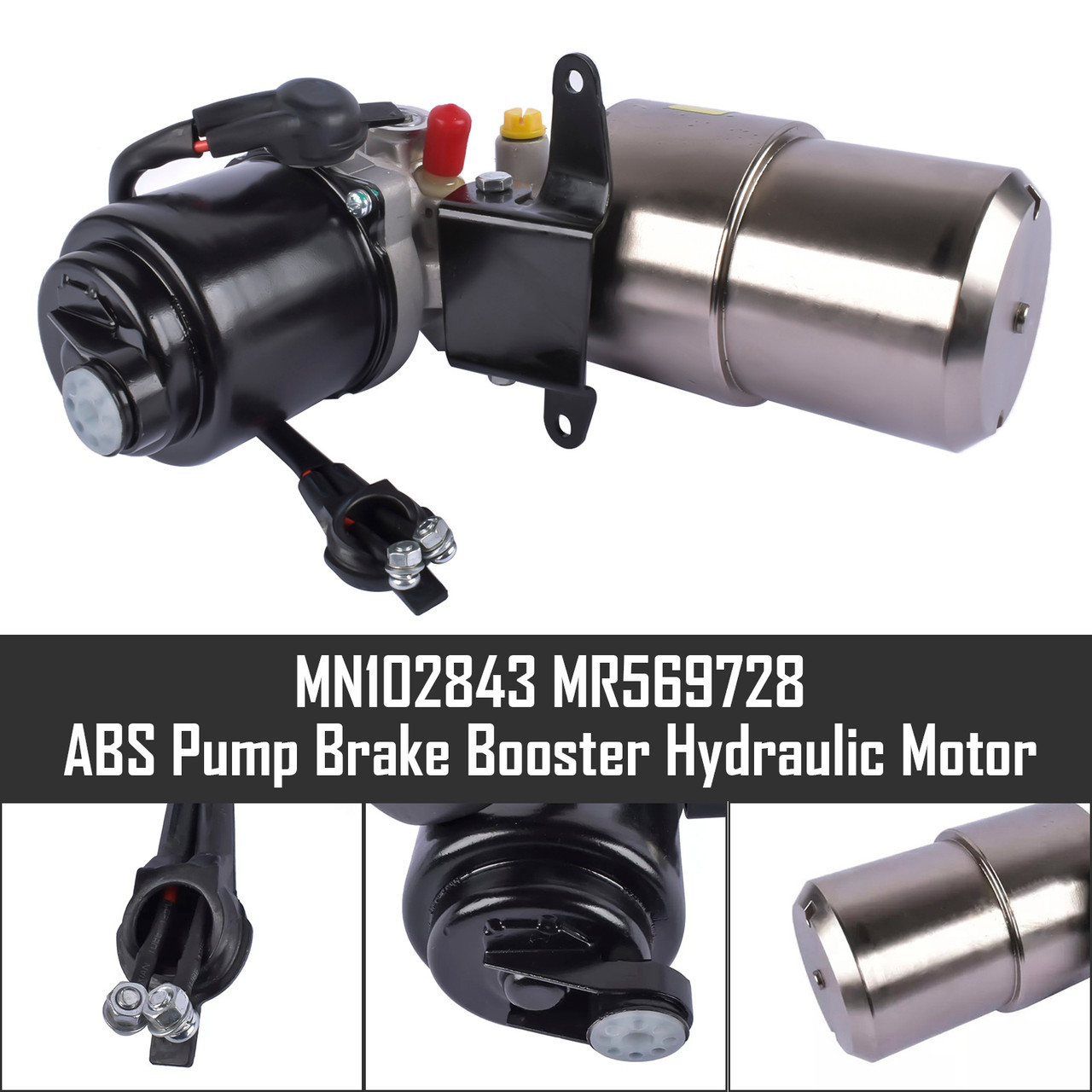 2000- Mitsubishi Montero ABS Pump Brake Booster Hydraulic Motor MN102843 MR569728 Generic