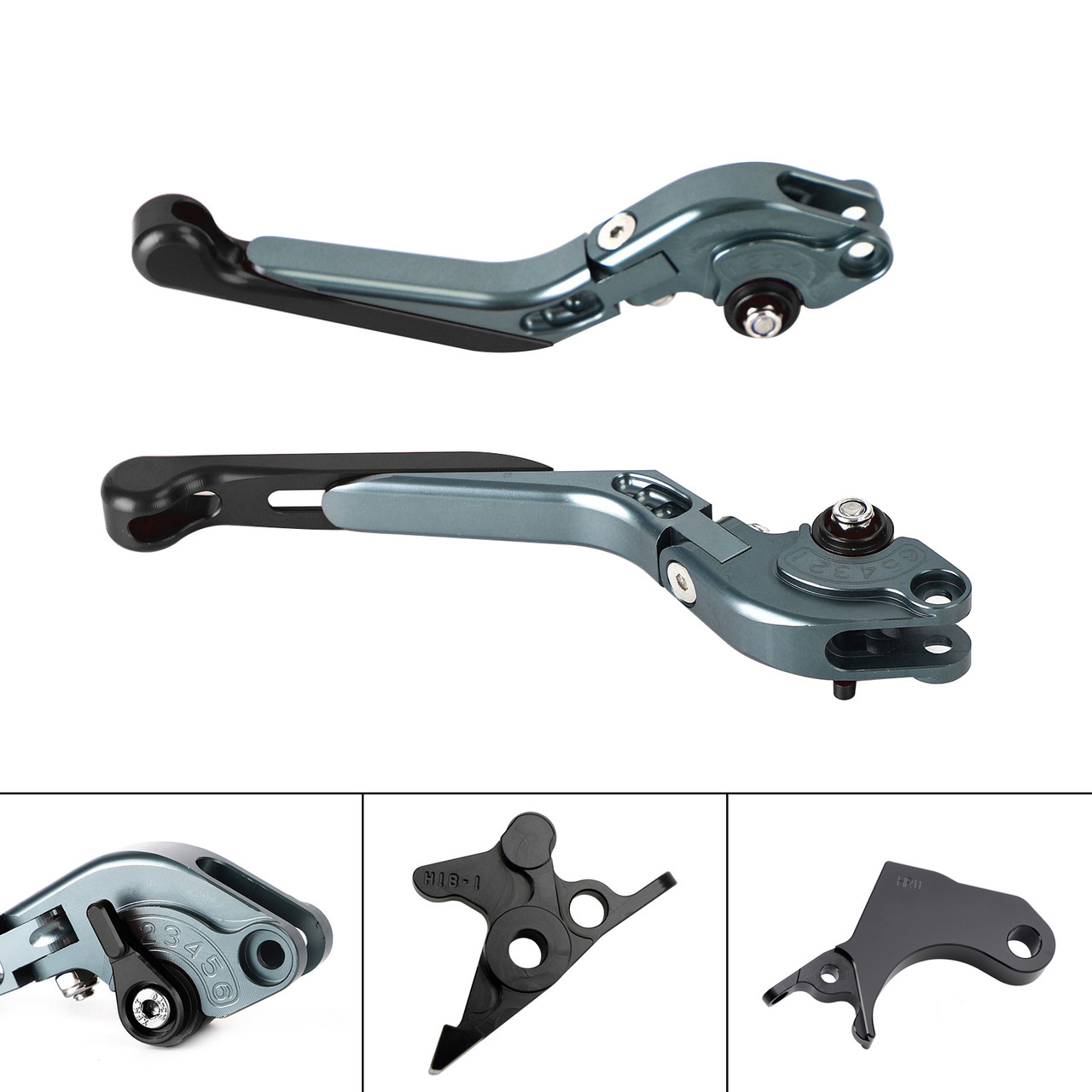 2022-2024 HONDA CRF1100L Africa Twin Adjustable Folding Extendable Racing Brake & Clutch Levers Black T Generic 2022-2024 HONDA CRF1100L Africa Twin Adjustable Folding Extendable Racing Brake & Clutch Levers Black T Generic