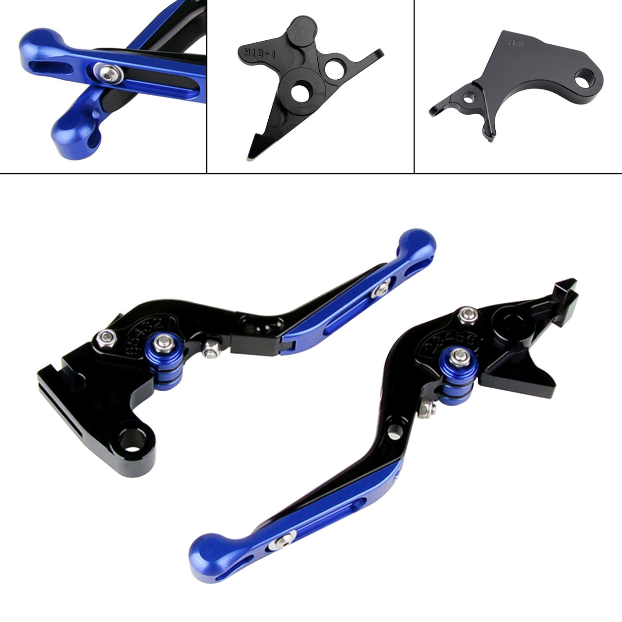 2022-2024 HONDA CRF1100L Africa Twin Adjustable Clutch Brake Lever Blue A Generic 2022-2024 HONDA CRF1100L Africa Twin Adjustable Clutch Brake Lever Blue A Generic