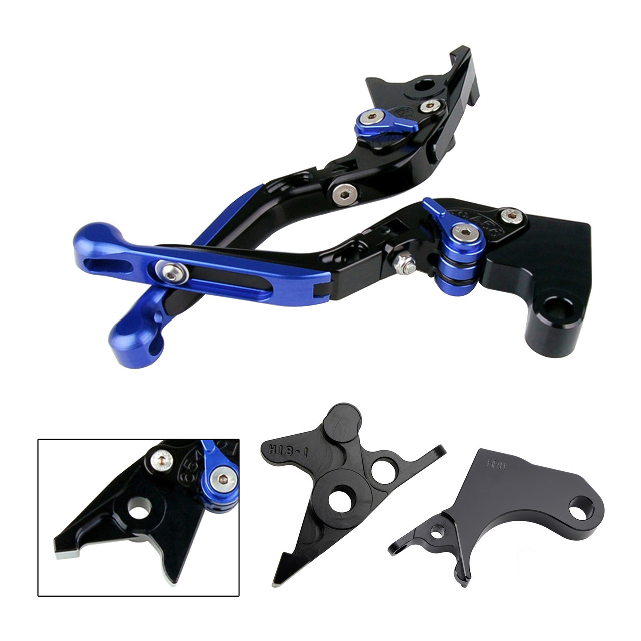 2022-2024 HONDA CRF1100L Africa Twin Adjustable Clutch Brake Lever Blue A Generic 2022-2024 HONDA CRF1100L Africa Twin Adjustable Clutch Brake Lever Blue A Generic