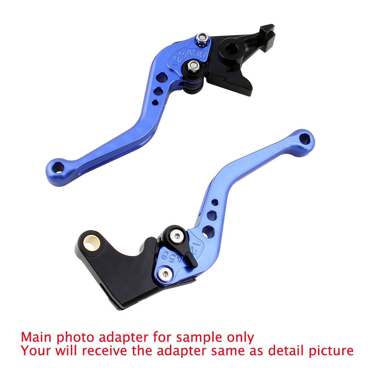 2022-2024 HONDA CRF1100L Africa Twin NEW Short Clutch Brake Lever Blue Generic 2022-2024 HONDA CRF1100L Africa Twin NEW Short Clutch Brake Lever Blue Generic