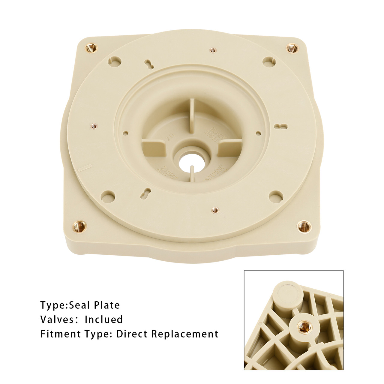 356012 Seal Plate  Mounting Plate For SuperFlo Pool Inground Pump