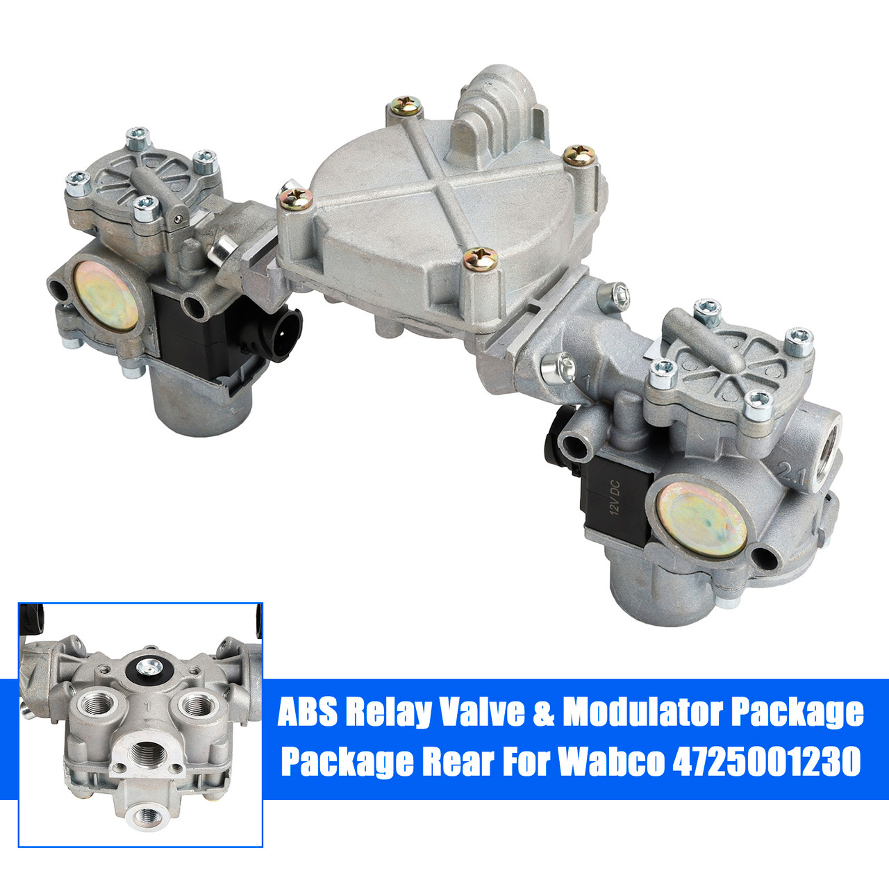 ABS Relay Valve & Modulator Package Package Rear for Wabco