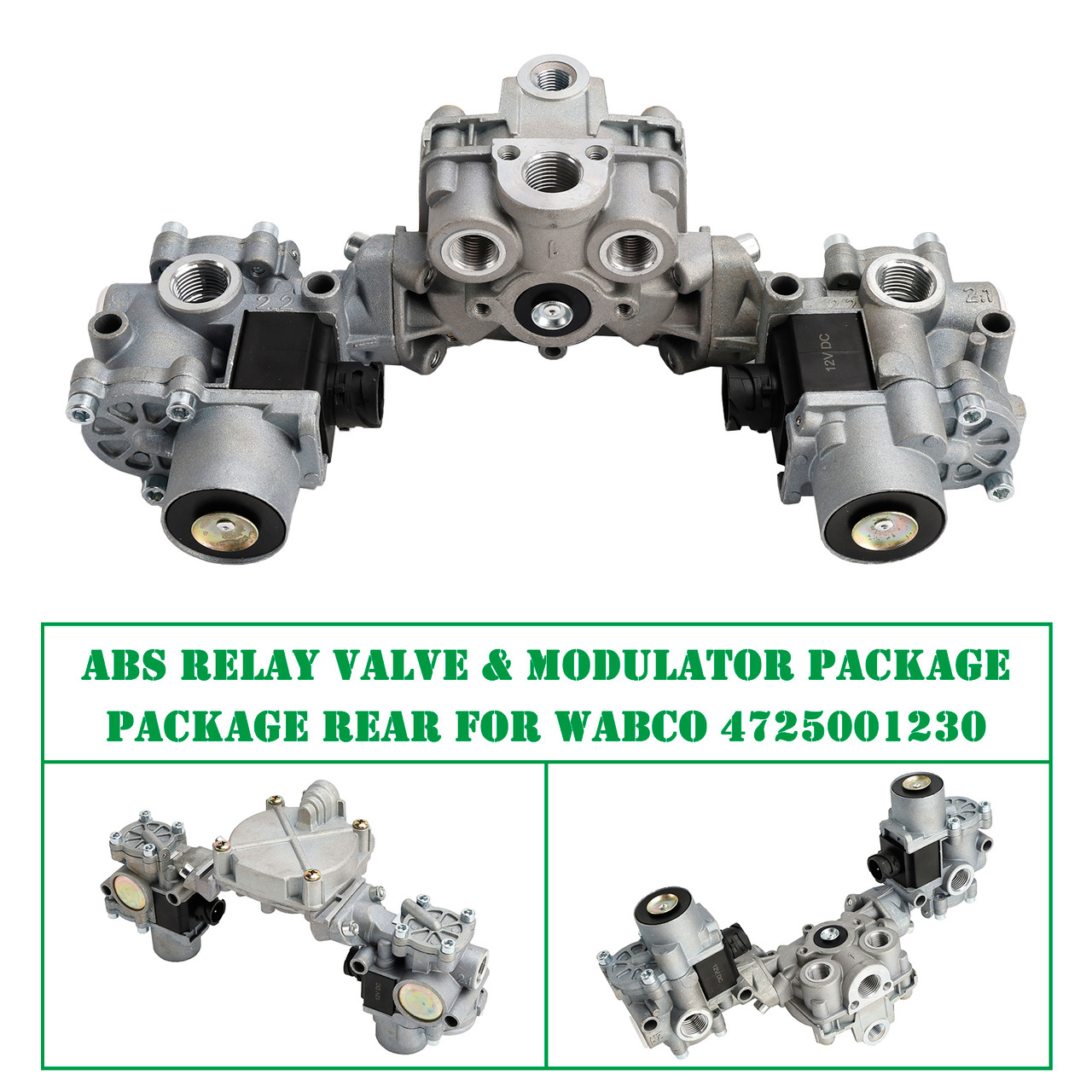 ABS Relay Valve & Modulator Package Package Rear for Wabco