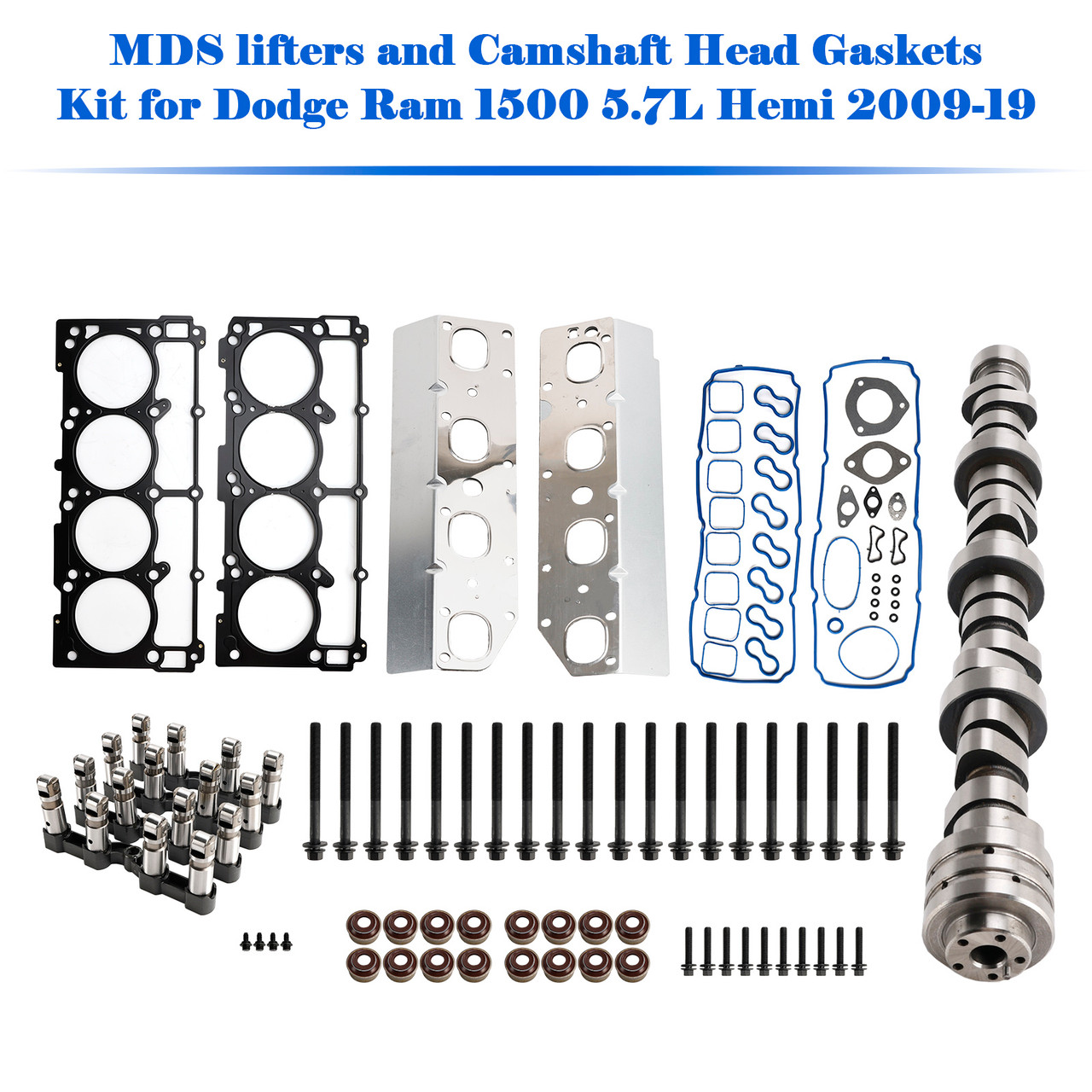 Ram 1500 5.7L Engine 2011-2019 MDS lifters and Camshaft Head Gaskets Kit