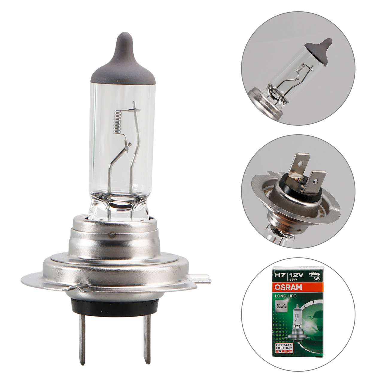Car Headlight Longlife H7 64210L 12V 60/55W For OSRAM