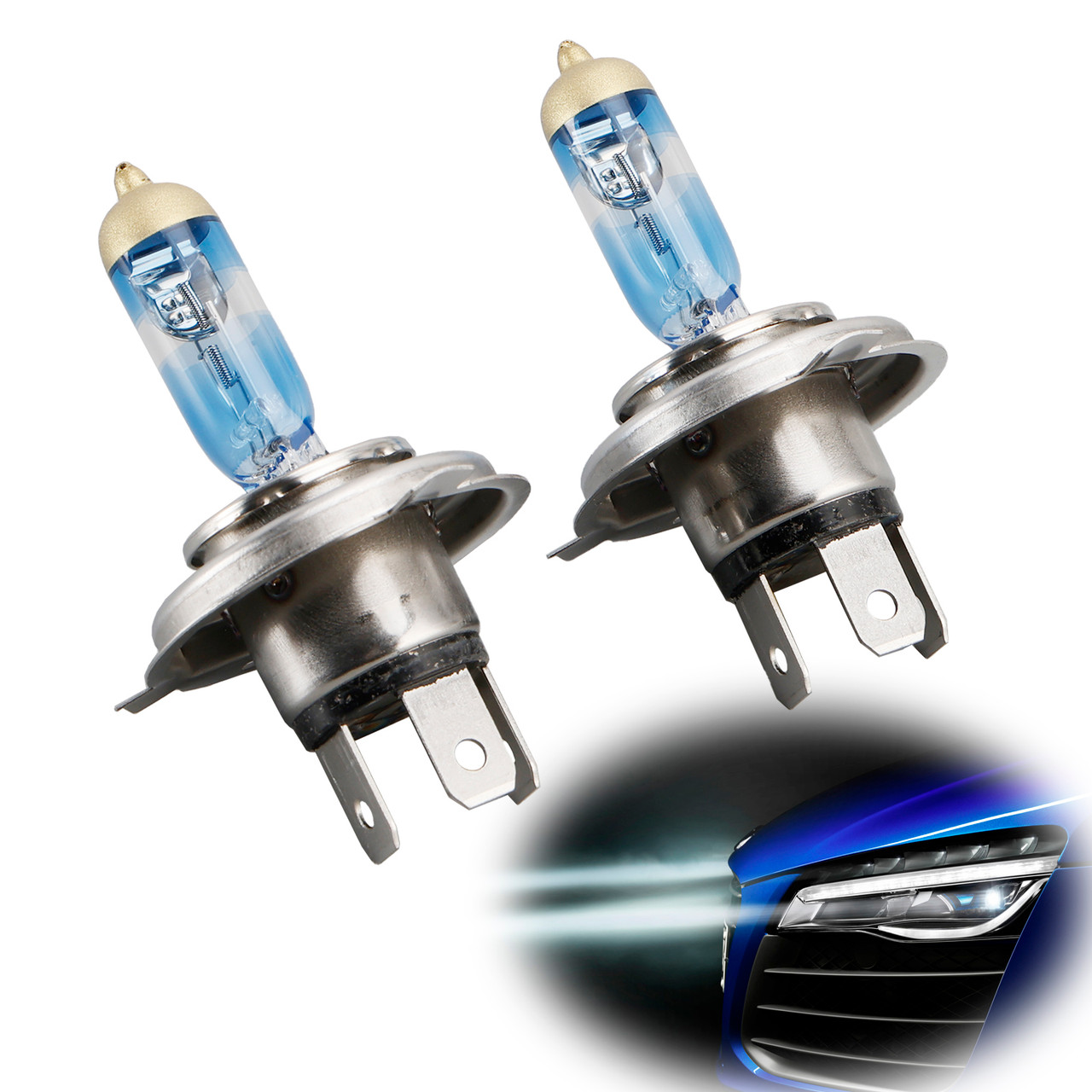 2PCS Car Lamp Night Breaker H4 64193NB220 12V 60/55W For OSRAM