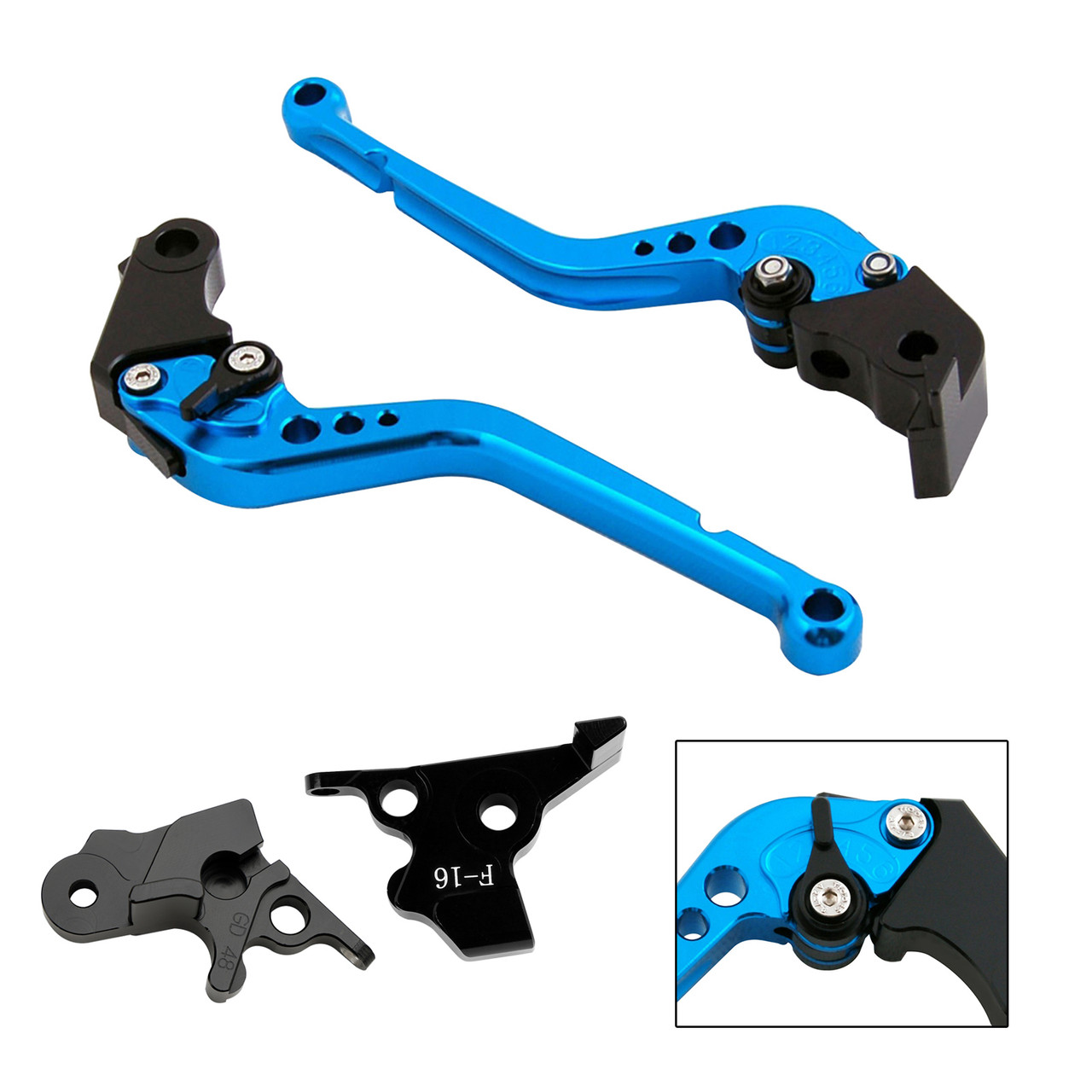 2022-2023 HARLEY X350 Racing Brake & Clutch Levers Blue Generic 2022-2023 HARLEY X350 Racing Brake & Clutch Levers Blue Generic