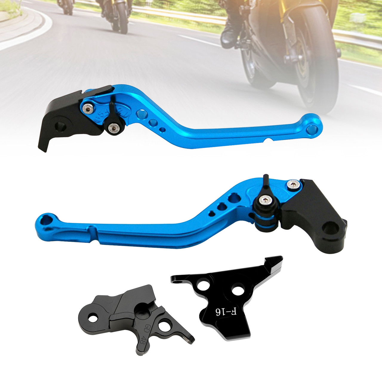 2022-2023 HARLEY X350 Racing Brake & Clutch Levers Blue Generic 2022-2023 HARLEY X350 Racing Brake & Clutch Levers Blue Generic