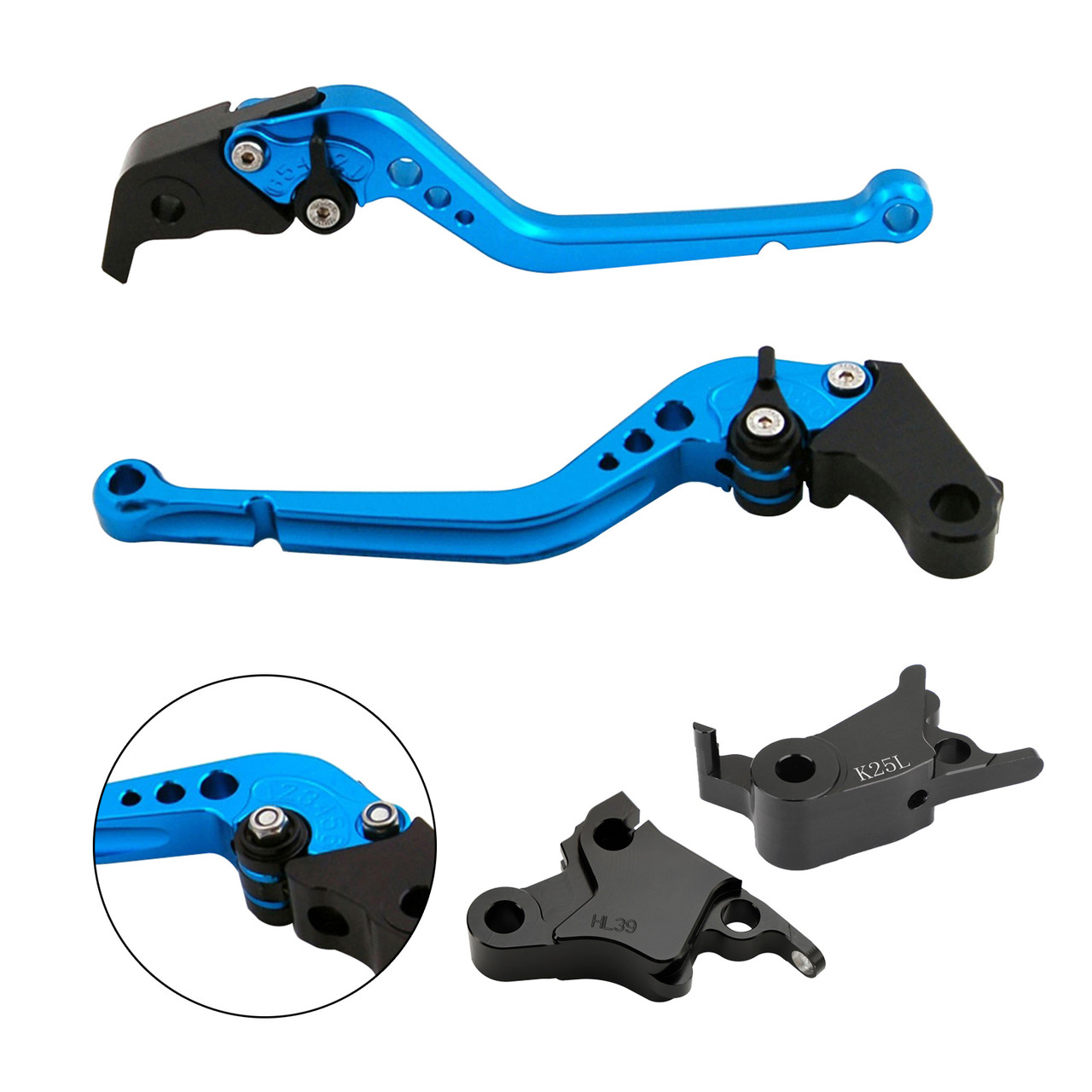 2023 CFMOTO 800NK Racing Brake & Clutch Levers Blue Generic 2023 CFMOTO 800NK Racing Brake & Clutch Levers Blue Generic