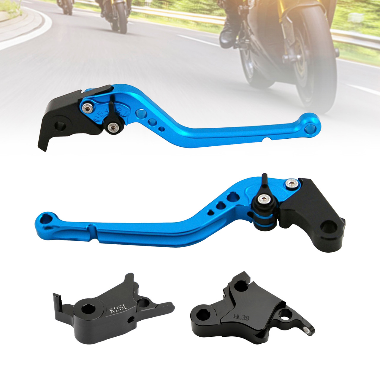 2023 CFMOTO 800NK Racing Brake & Clutch Levers Blue Generic 2023 CFMOTO 800NK Racing Brake & Clutch Levers Blue Generic