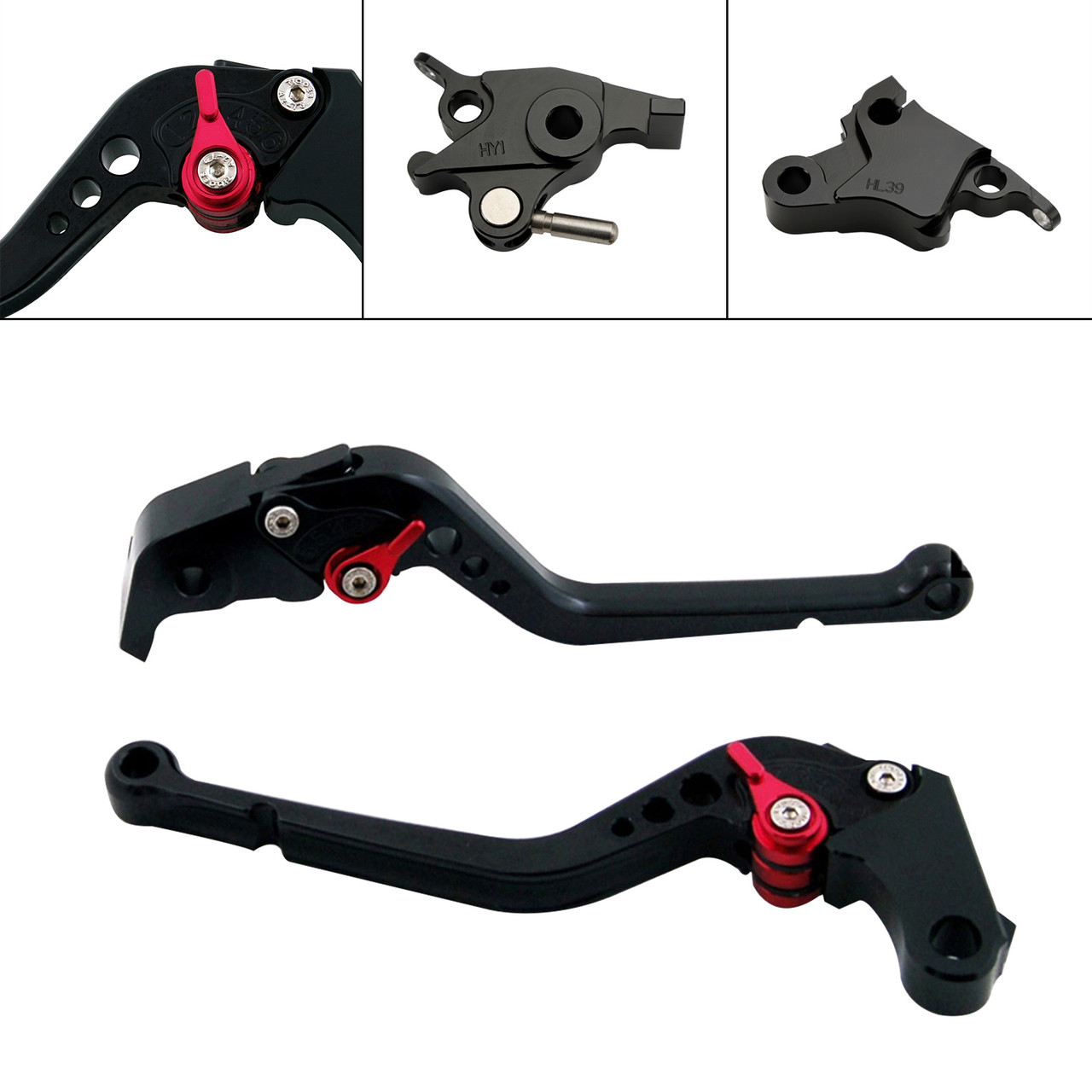 2021-2022 CFMOTO 700CL-X Heritage Long Clutch Brake Lever Black Generic 2021-2022 CFMOTO 700CL-X Heritage Long Clutch Brake Lever Black Generic
