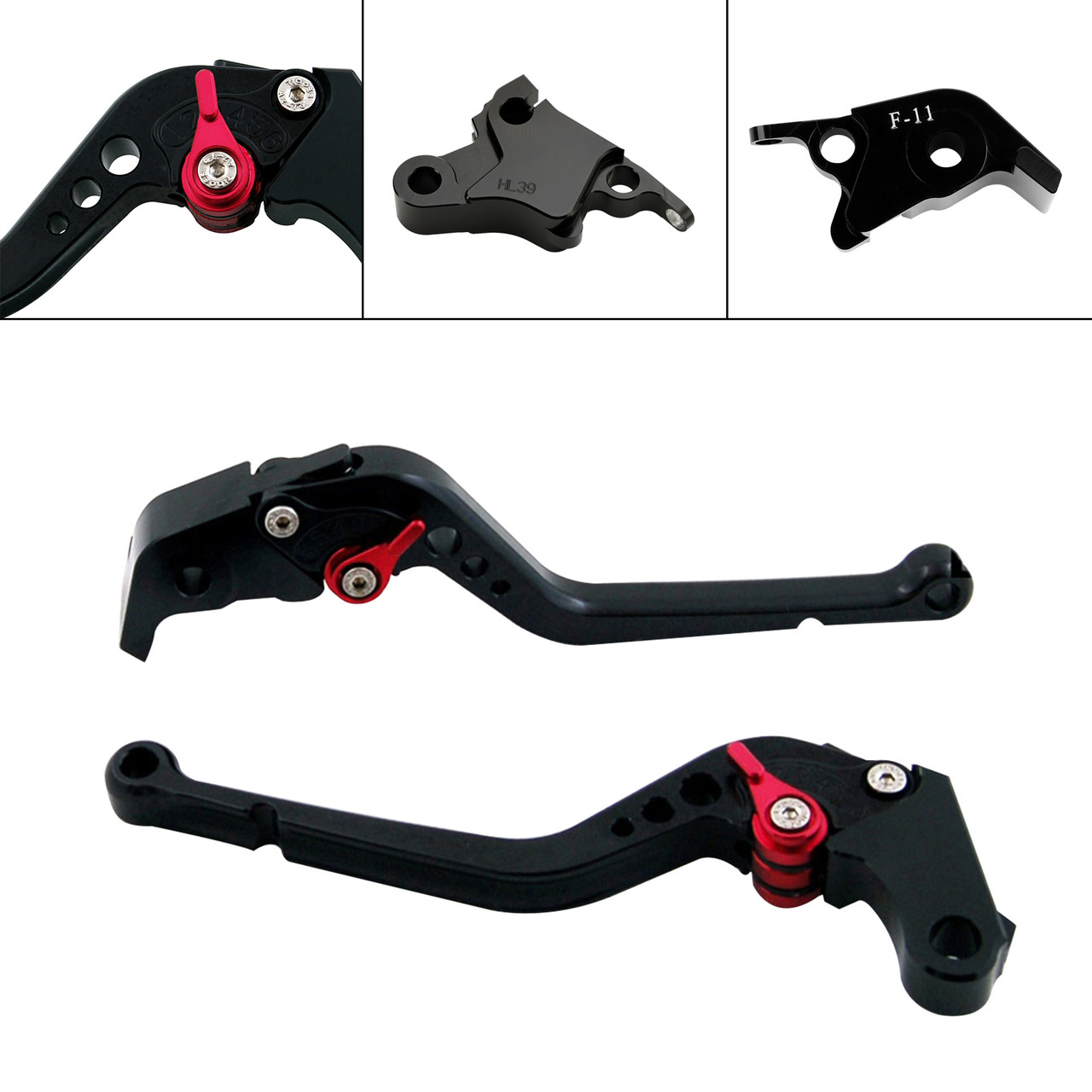 2021-2022 CFMOTO 700CL-X Sport Long Clutch Brake Lever Black Generic 2021-2022 CFMOTO 700CL-X Sport Long Clutch Brake Lever Black Generic