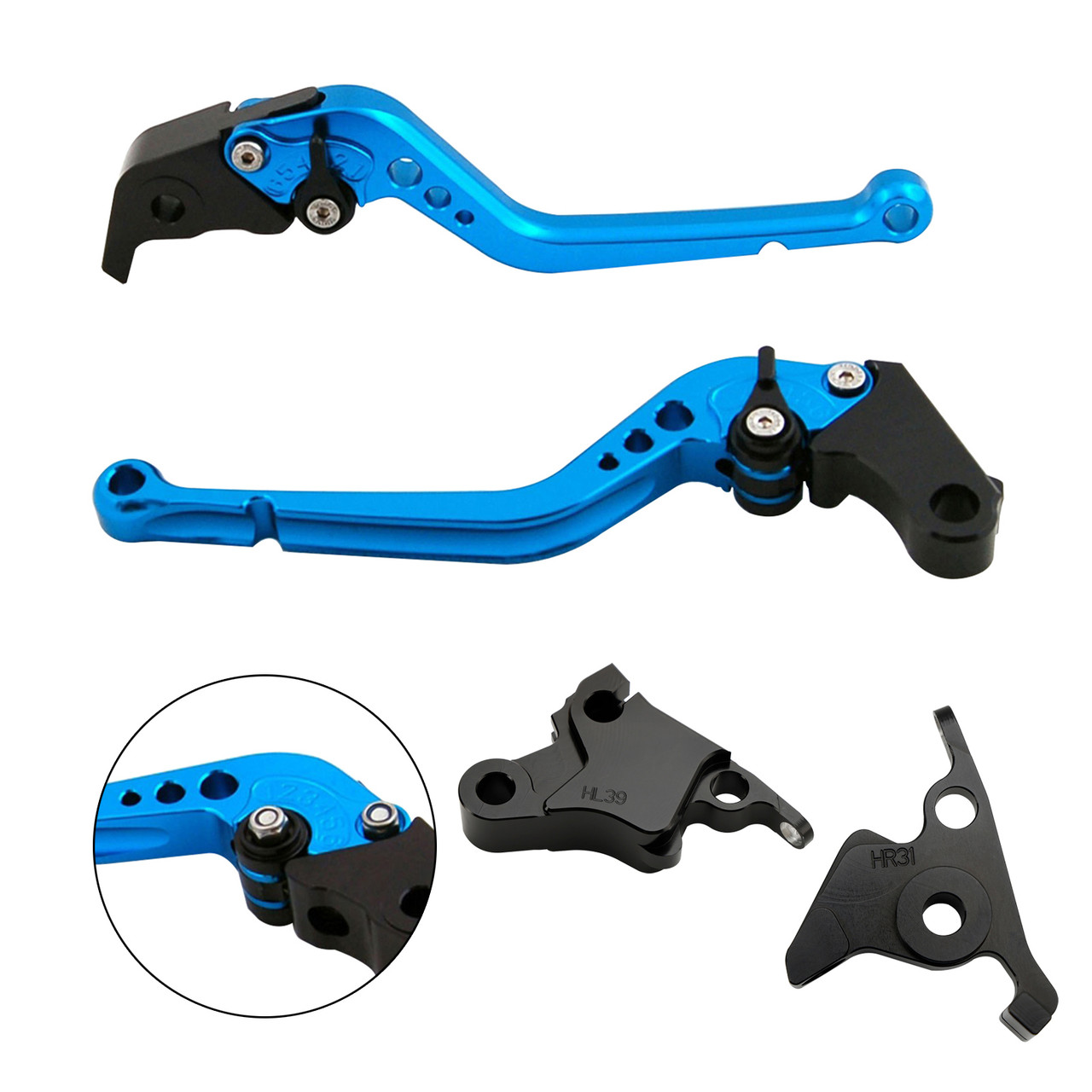 2021-2023 CFMOTO 450SS 450SR Long Clutch Brake Lever Blue Generic 2021-2023 CFMOTO 450SS 450SR Long Clutch Brake Lever Blue Generic