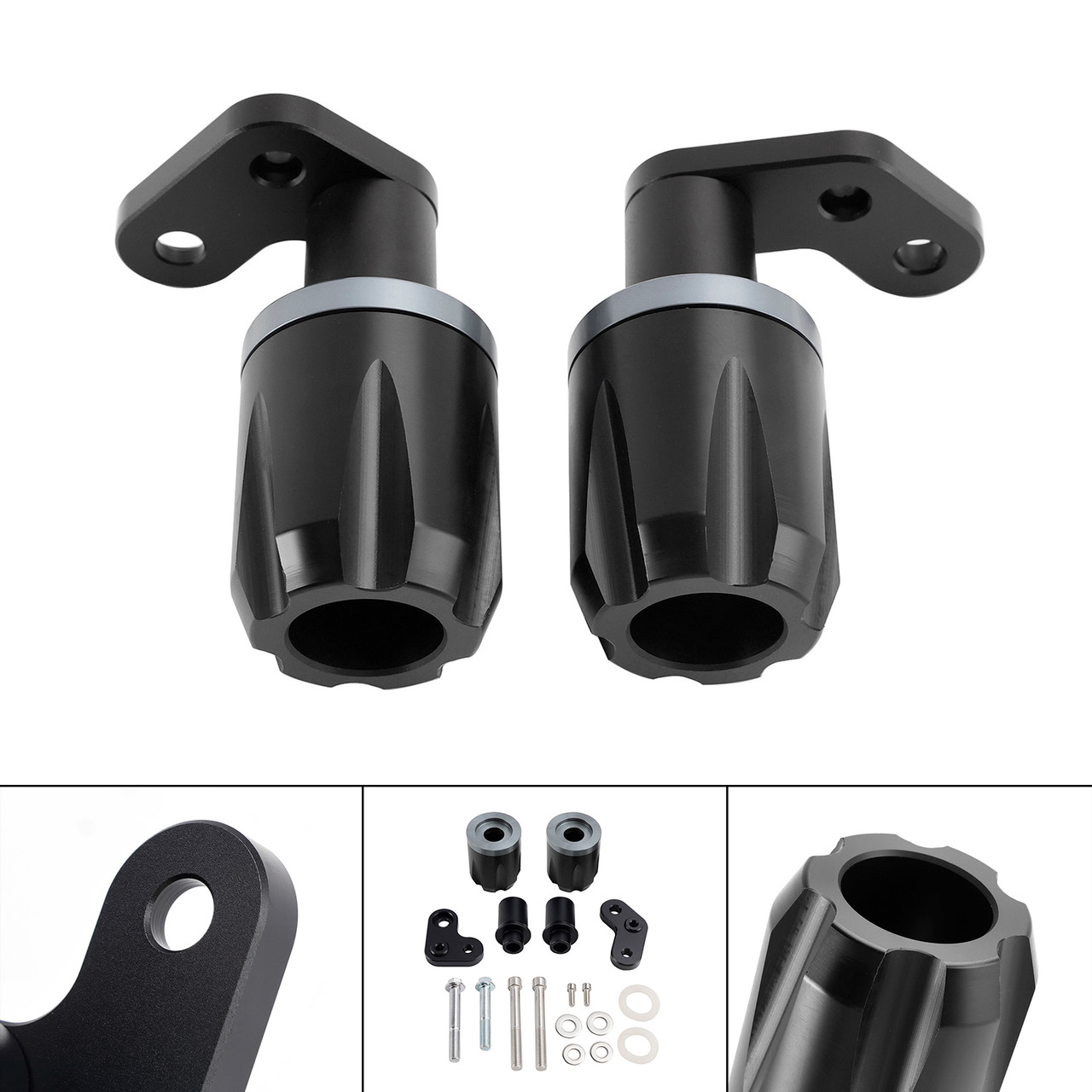 2024-2025 KAWASAKI ZX-6R ZX 6R Frame Crash Guard Sliders Bobbins Protection Titanium Generic