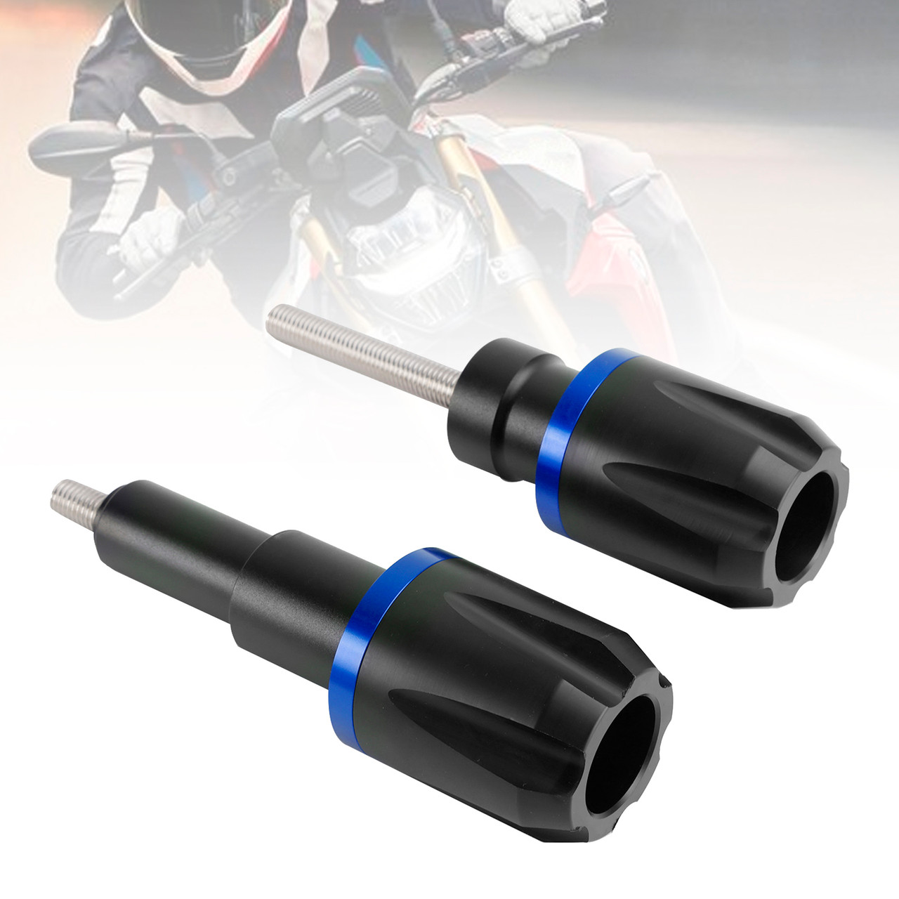 2019-2023 BMW F900R F750GS F850GS Aluminum Frame Crash Slider Protection Blue Generic