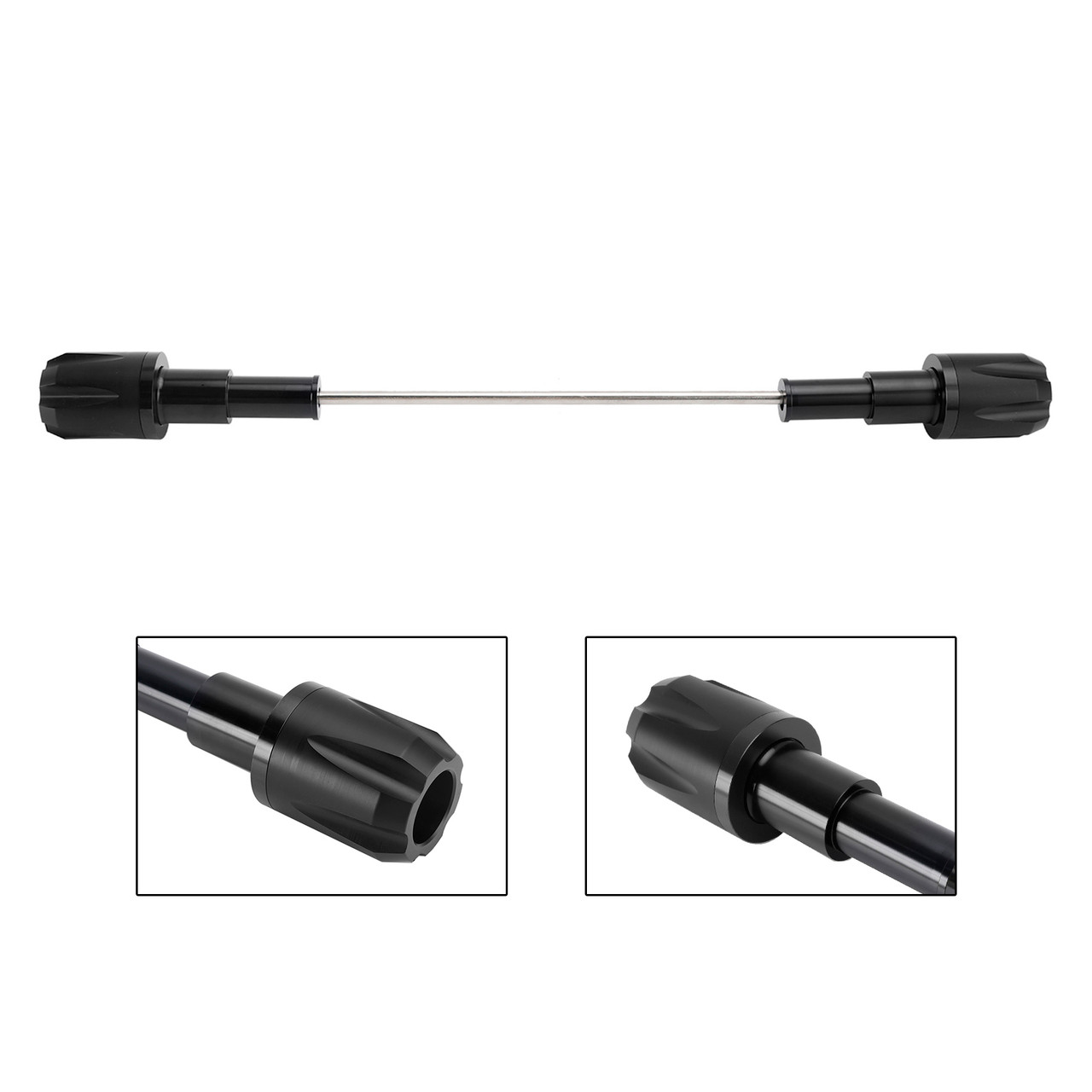 All Years HONDA REBEL CMX300 CM300 Frame Crash Guard Sliders Bobbins Protection Black Generic