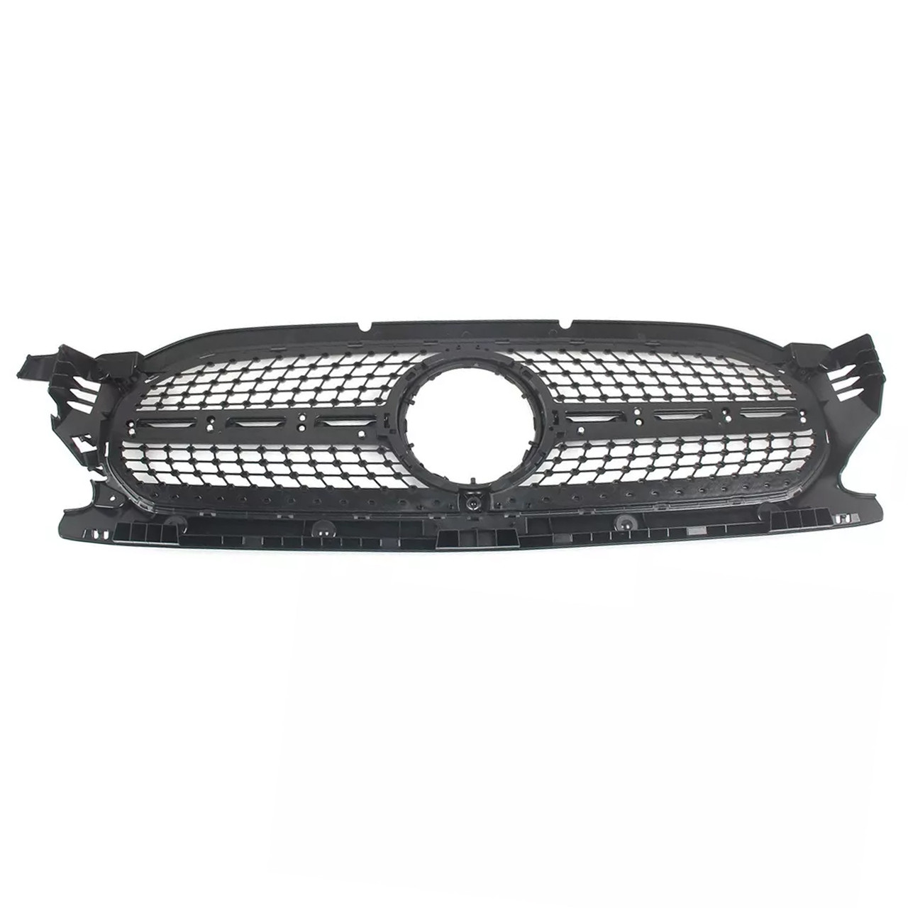 2020-2023 Mercedes-Benz H247 GLA250 GLA200 Diamond Front Grille Gloss Black Generic