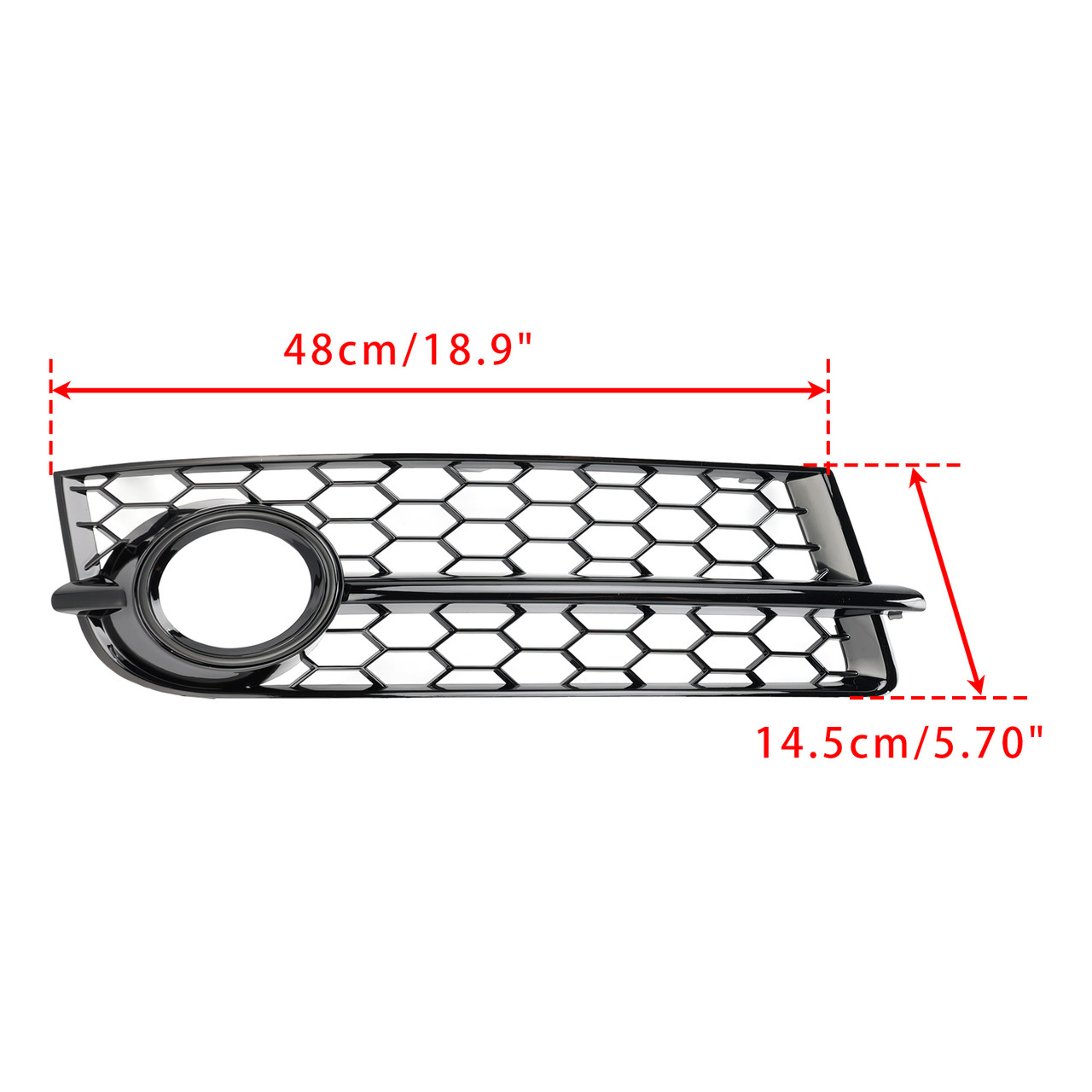 2007-2010 Audi TT MK2 Pre-Facelift 2PCS Fog Light Cover Grille 8J0807682 Generic