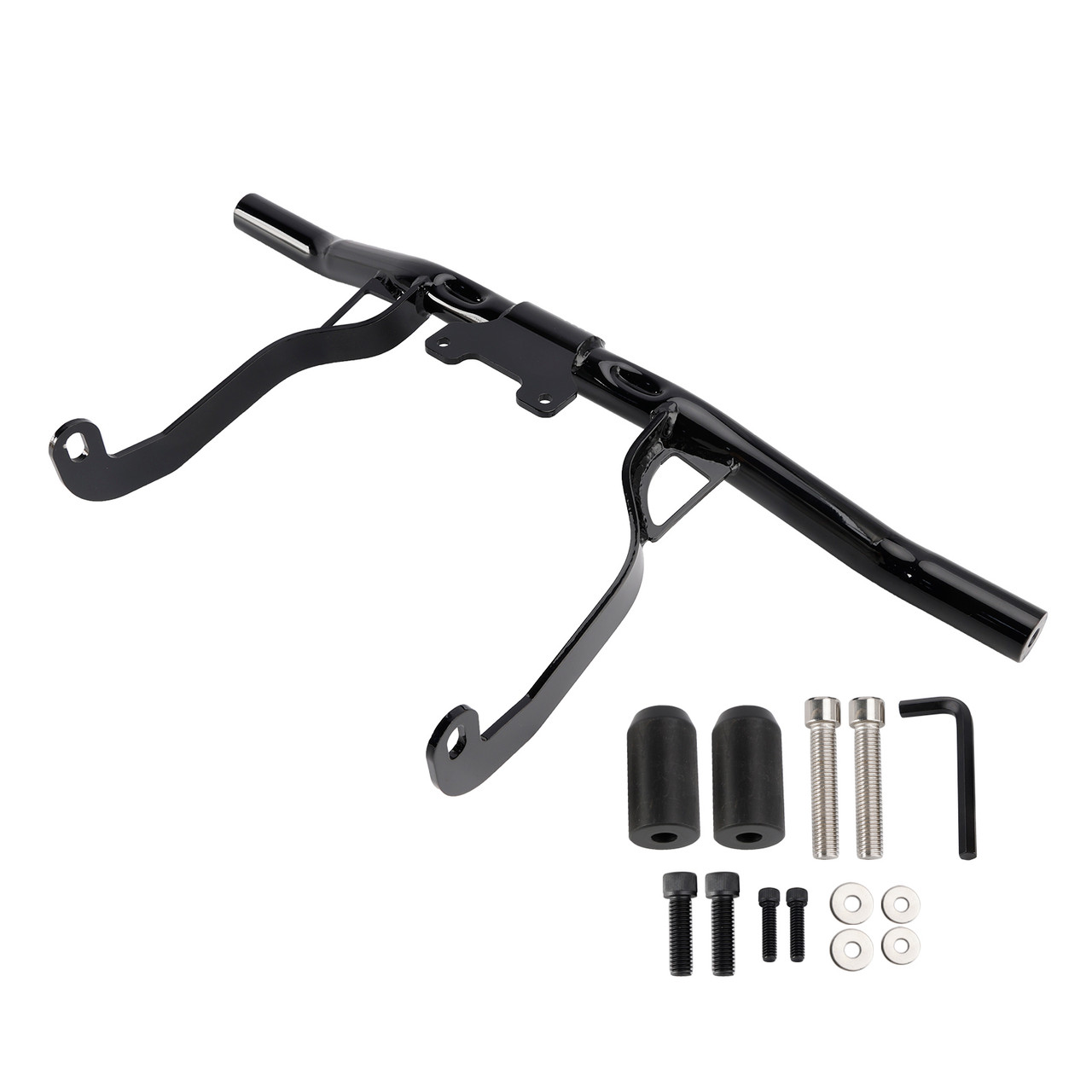 2014-2023 Glide Road King Engine Guard Crash Bar Frame Protector Bumper Steel Black Generic 2014-2023 Glide Road King Engine Guard Crash Bar Frame Protector Bumper Steel Black Generic