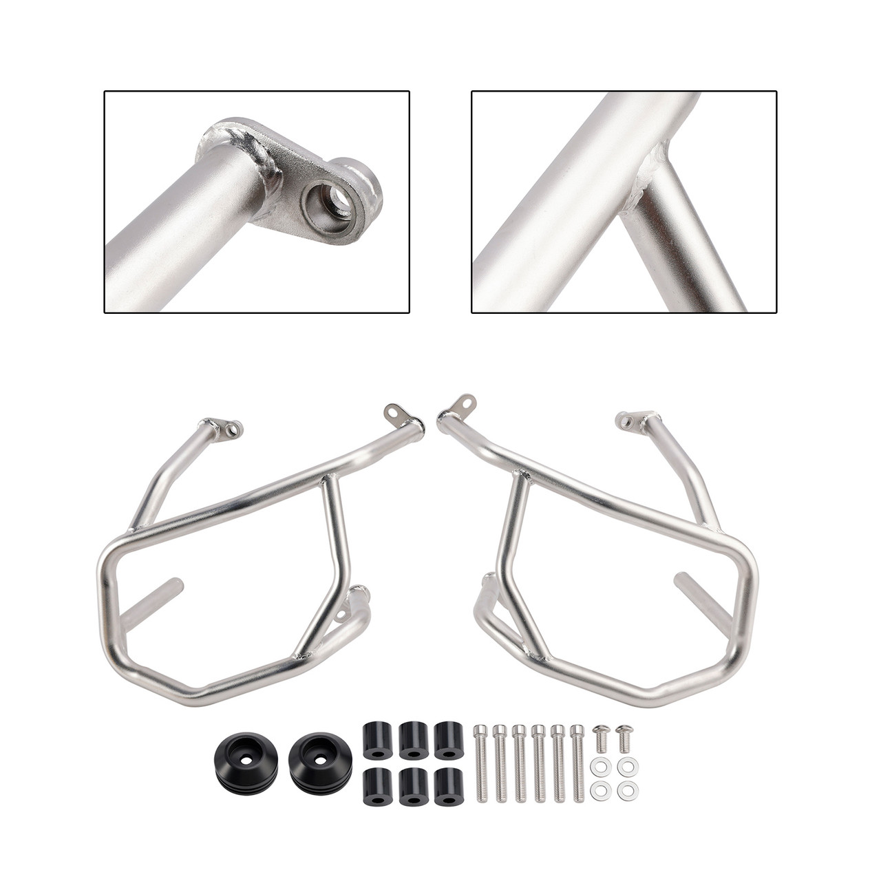 2024-2025 Bmw R1300Gs Lower Engine Guard Frame Crash Bar Steel Chrome Generic