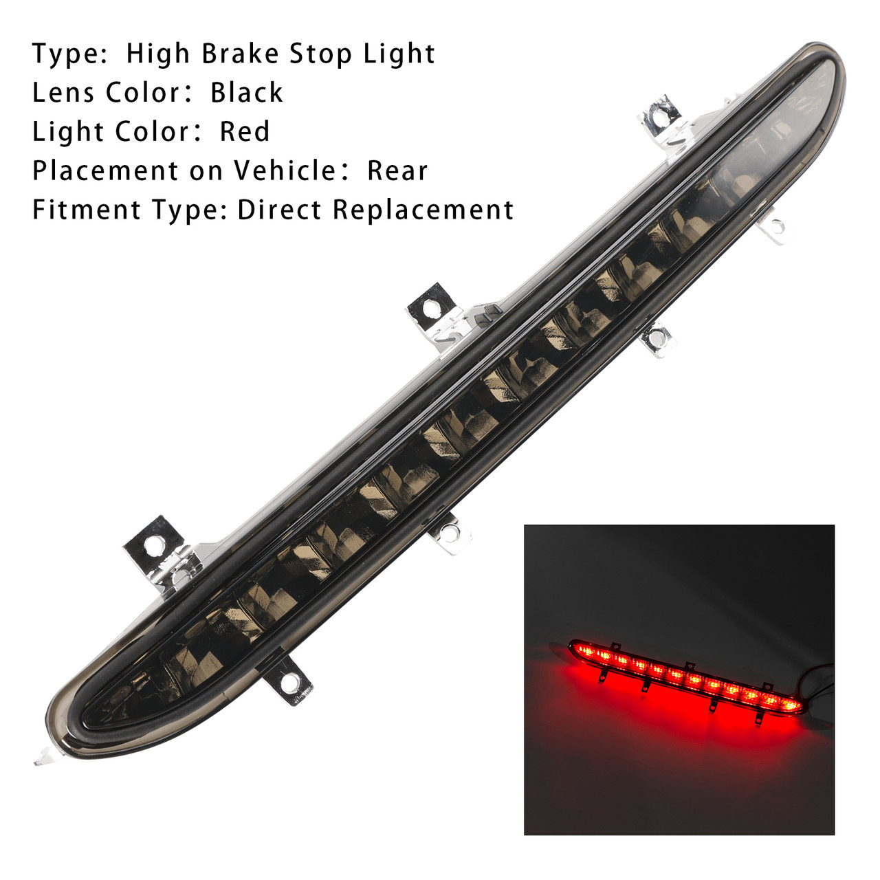 2006-2016 Volkswagen EOS Rear Third Brake Light 1Q0945097B Generic