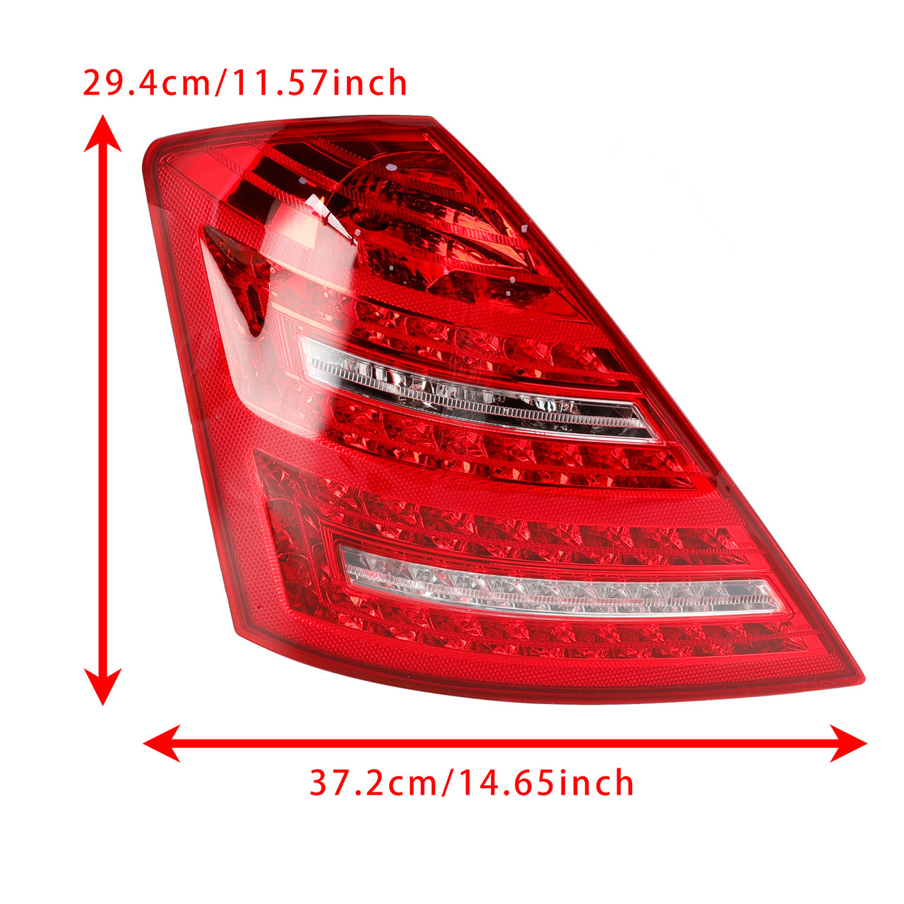 2007-2013 Mercedes Benz W221 S-Class Left LED Tail Light Lamp 2218201364 Generic