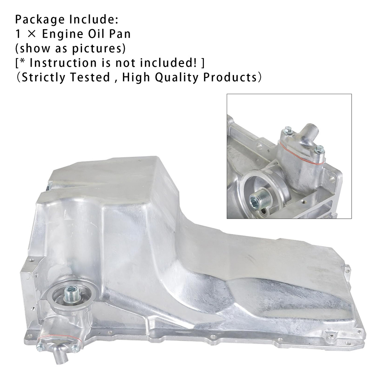 1999-2006 GMC Sierra 1500 2500 3500 Engine Oil Pan 264-135 For Chevy Silverado Generic