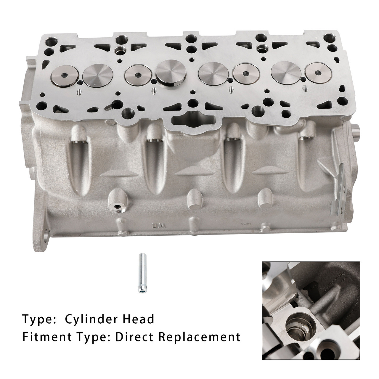 Audi VW 1.9l 8V PD TDI ARL ASZ Cylinder Head Complete with Camshaft 038103373R Generic