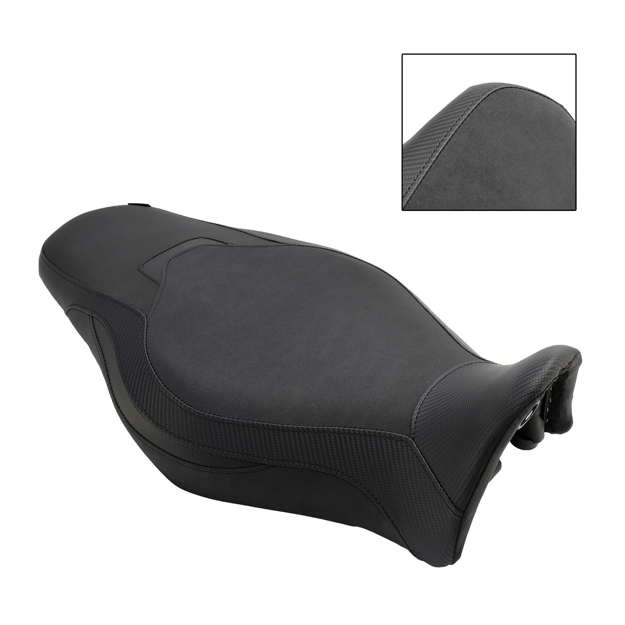2021-2023 Yamaha Mt-09/ Sp Rider Passenger Seat Front Rear Cushion Black Generic