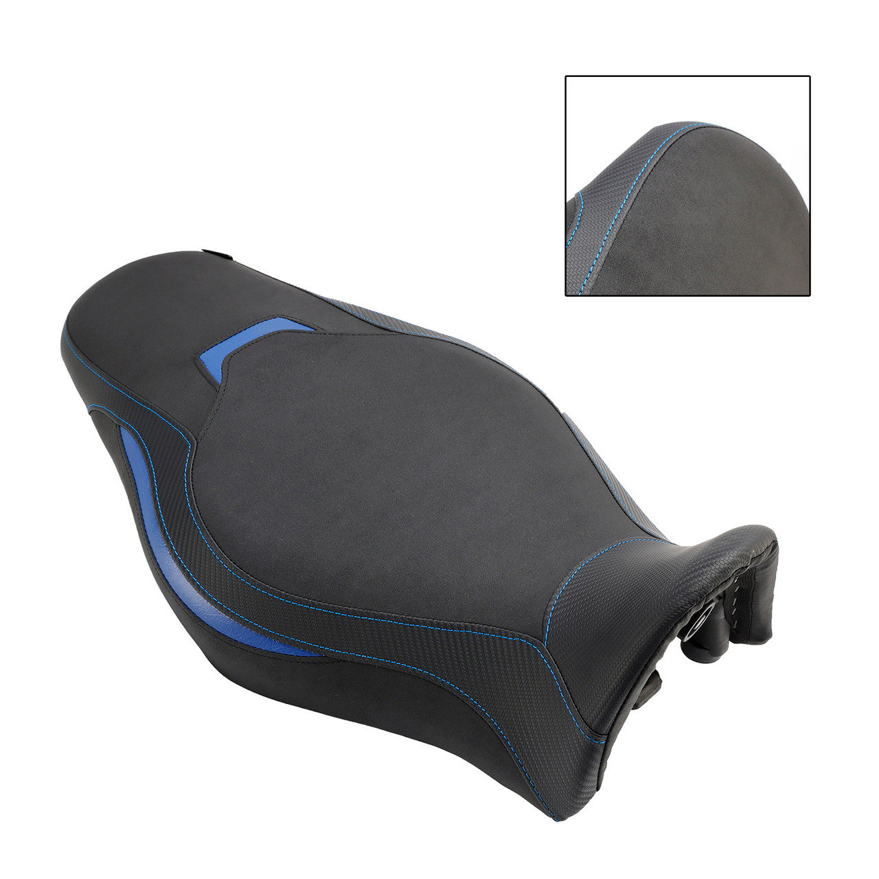 2021-2023 Yamaha Mt-09/ Sp Rider Passenger Seat Front Rear Cushion Blue Generic