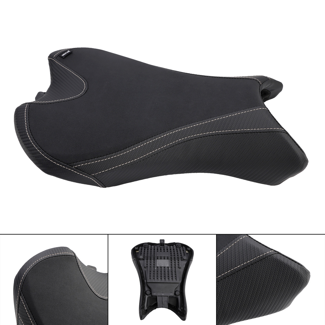 2019-2022 Triumph Street Triple 765 765S 765R Front Raider Seat Driver Cushion Pu Black Generic