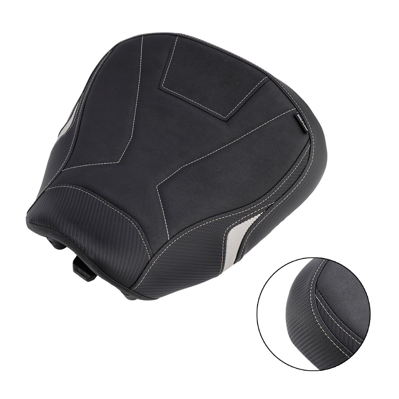 2021-2023 Yamaha Tracer 9/ 9 GT Front Raider Seat Driver Cushion Pu Gray Generic