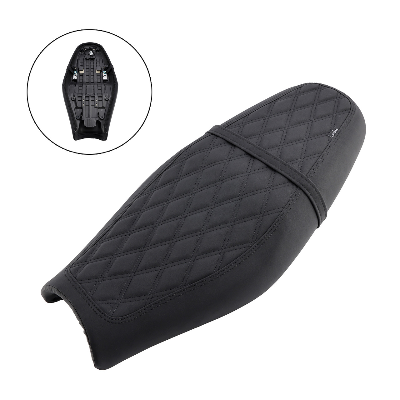 2016-2024 TRIUMPH Street Twin/ Twin 900 Rider Passenger Seat Front Rear Cushion BlackB Generic