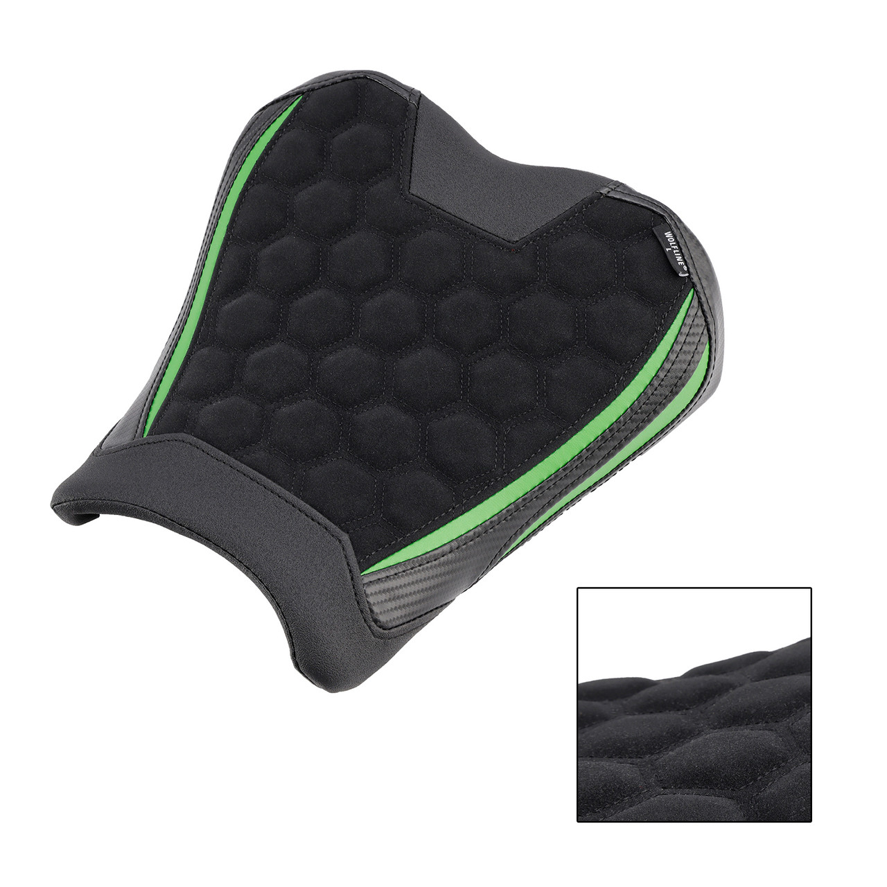 2023 KAWASAKI NINJA ZX-4R ZX-4RR Front Raider Seat Driver Cushion Green Generic