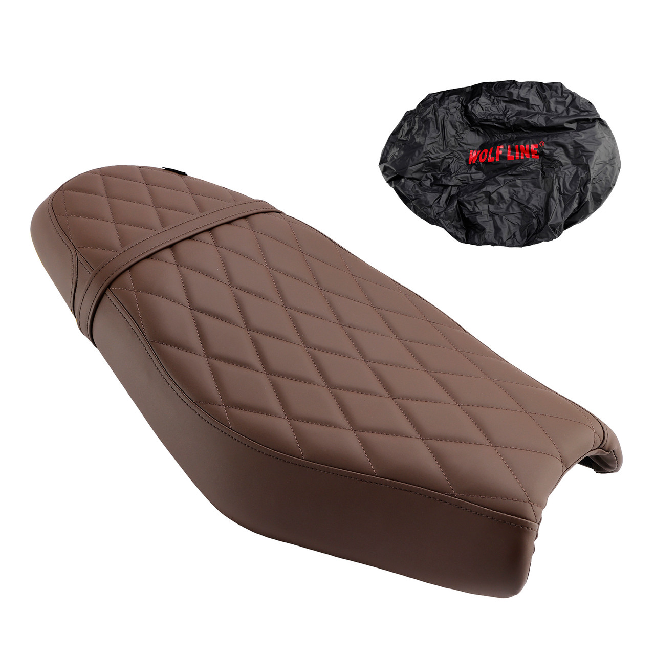 2024-2025 Triumph SPEED 400 SCRAMBLER 400X Rider Passenger Seat Front Rear Cushion Brown Generic