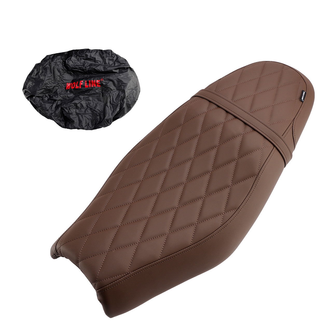 2024-2025 Triumph SPEED 400 SCRAMBLER 400X Rider Passenger Seat Front Rear Cushion Brown Generic