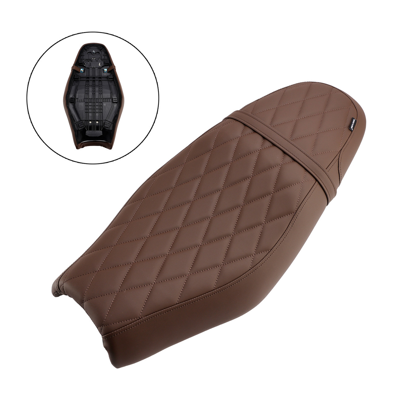 2024-2025 Triumph SPEED 400 SCRAMBLER 400X Rider Passenger Seat Front Rear Cushion Brown Generic