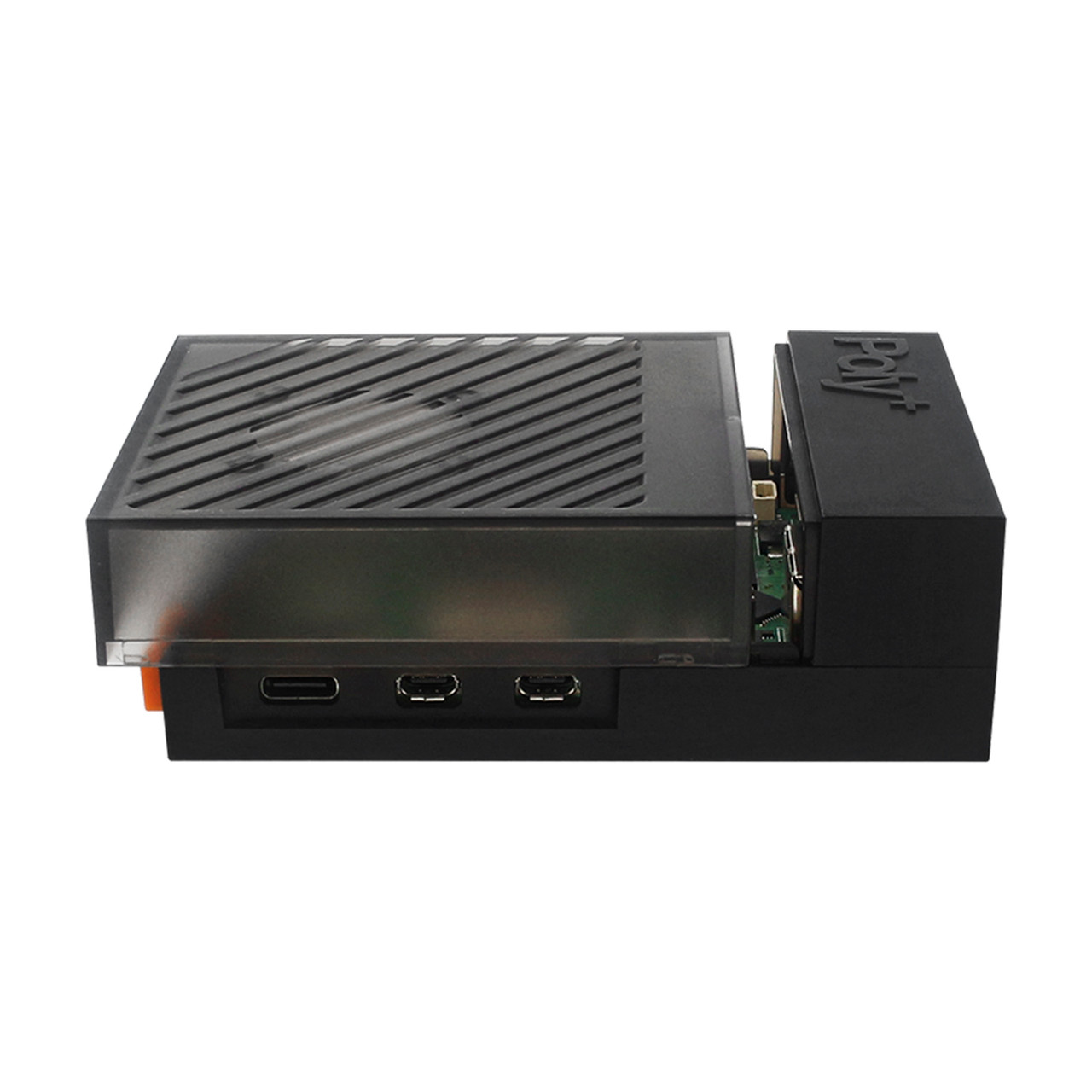 Raspberry Pi 5 POLY5+ Case Argon POLY 5+ Box Compatible with PWM Cooling Fan ABS Material Black Raspberry Pi 5 POLY5+ Case Argon POLY 5+ Box Compatible with PWM Cooling Fan ABS Material Black