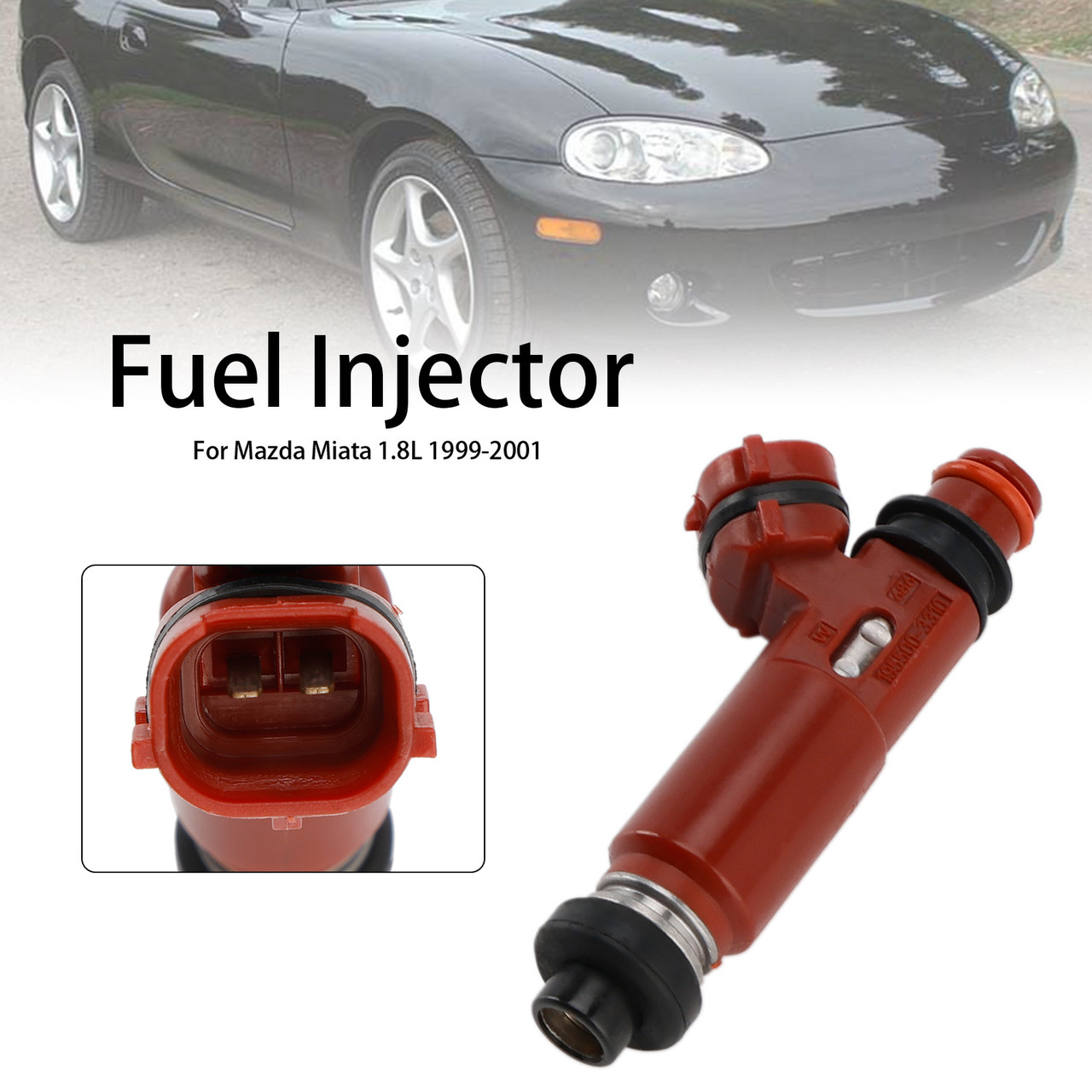 1999-2001 Mazda Miata 1.8L Fuel Injector 1955003310 Generic
