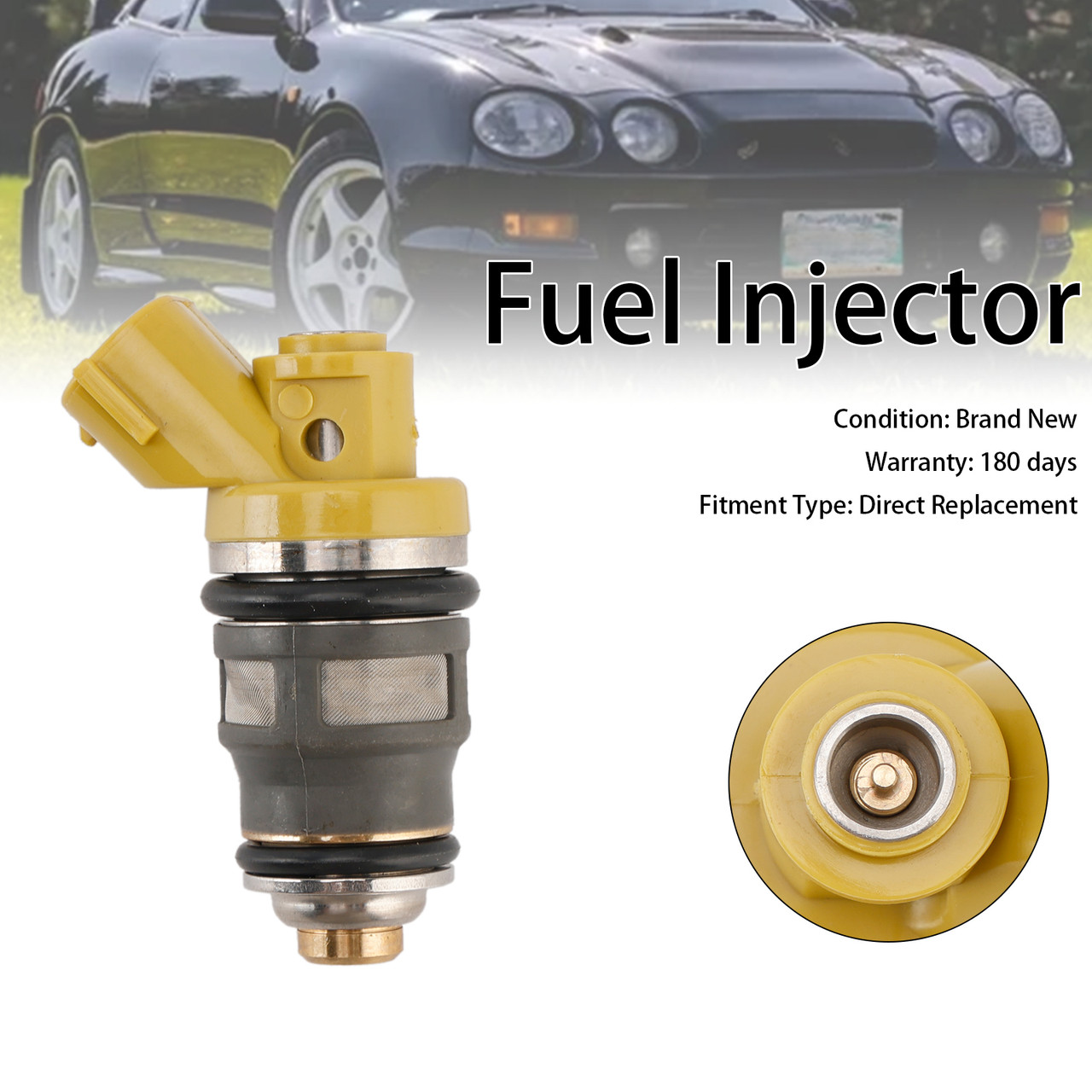 LEXUS SUPRA ARISTO SOARER MR2 CELICA 1PCS Fuel Injector 100187091 Generic