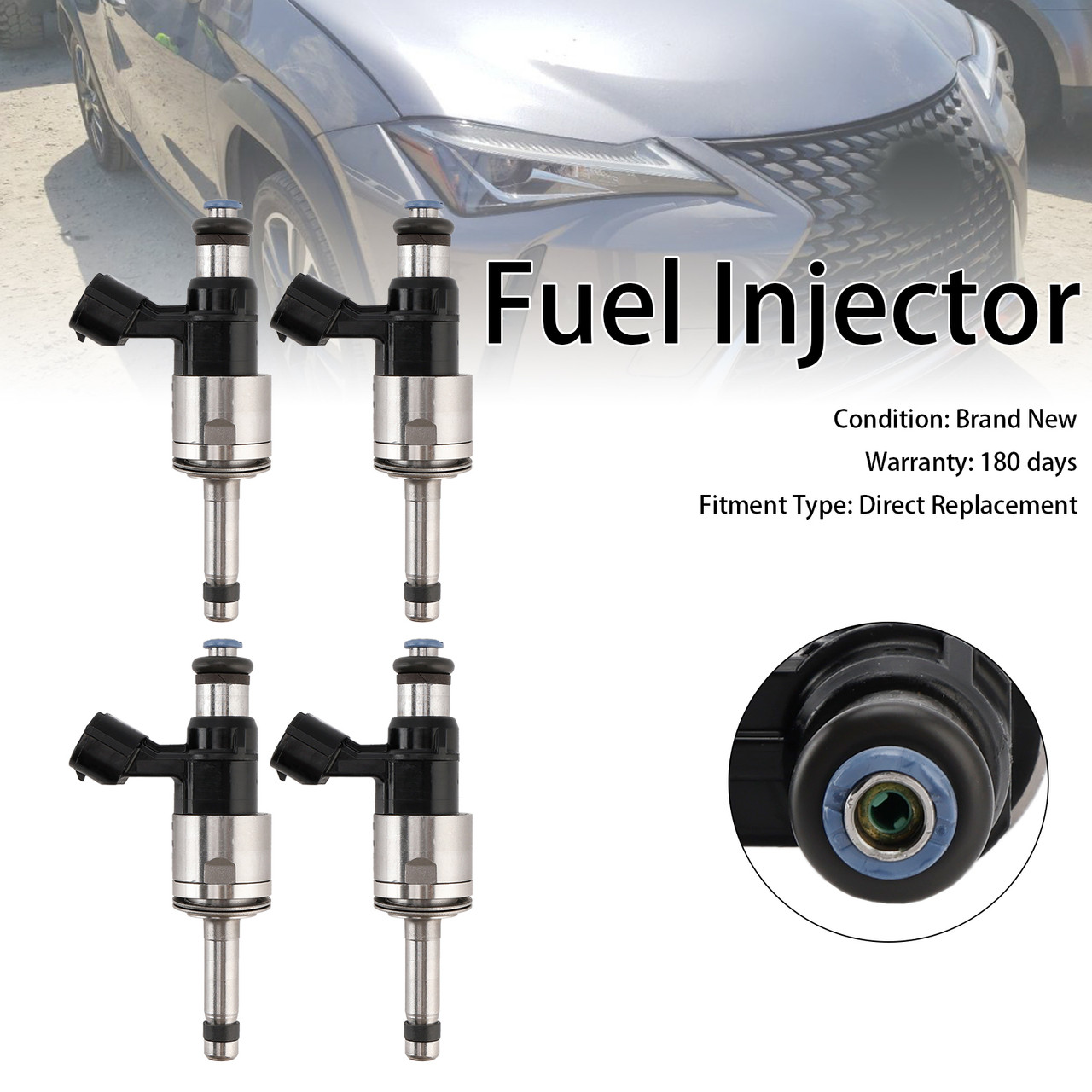 2019-2022 Toyota Corolla Cross 2.0L 4PCS Fuel Injector 23250-24010 Generic