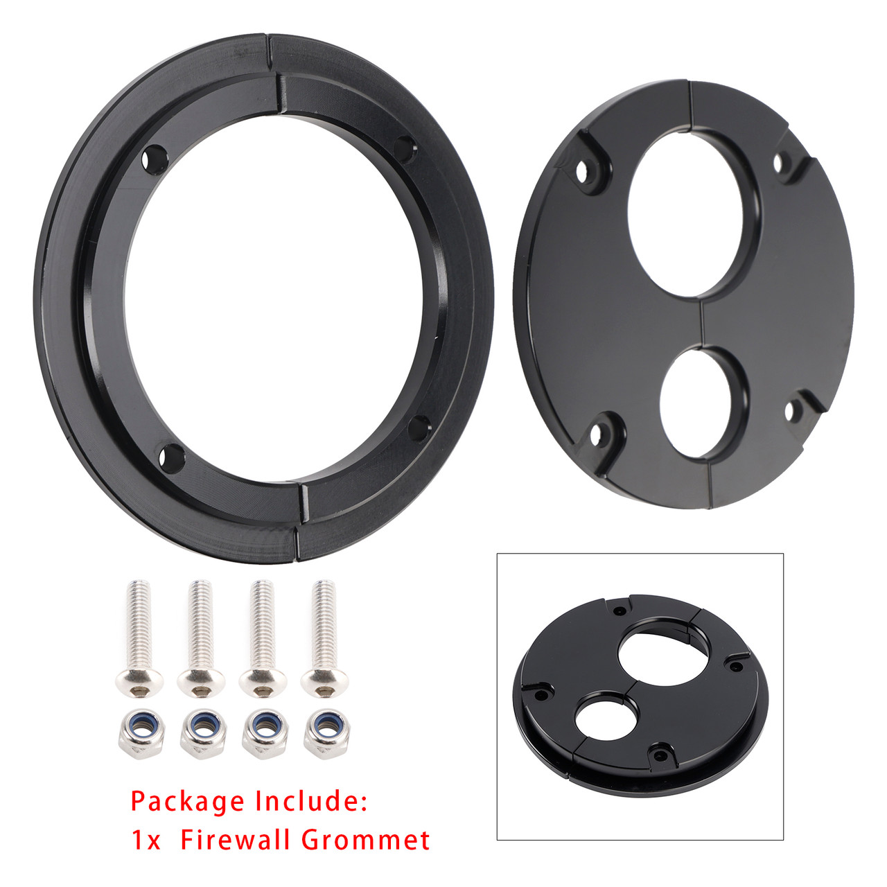 Firewall Pass Through Eliminates Firewall Grommet For Holley Terminator